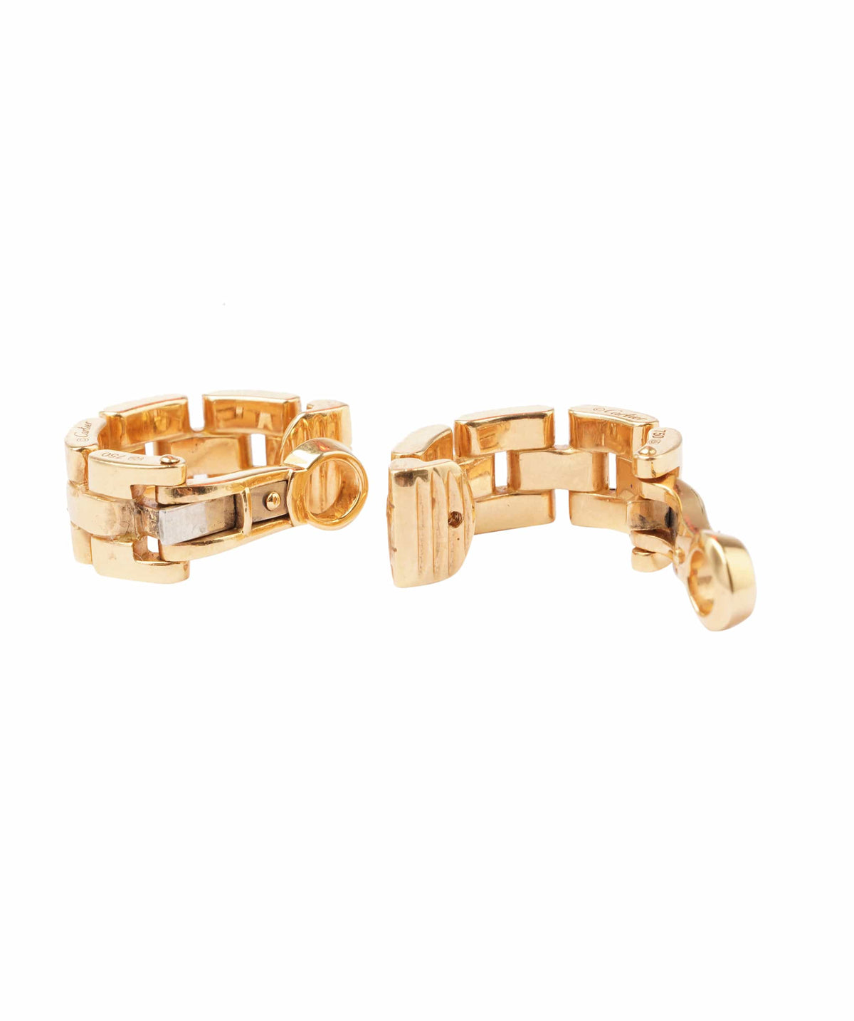 Cartier Cartier Gold Maillon Panthere Earrings WA23688