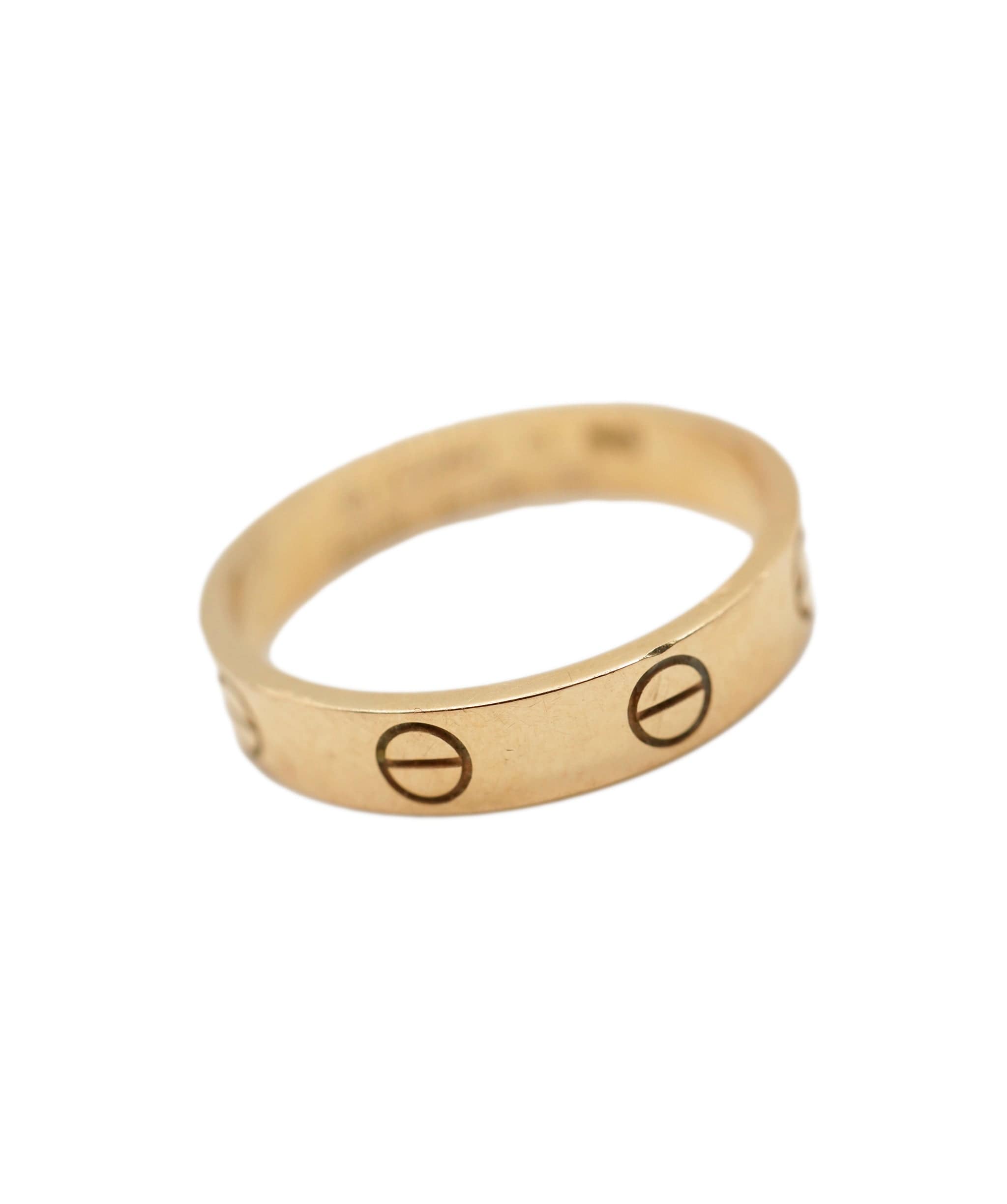 Cartier Cartier Love Ring in Rose Gold in Box  ALC2632