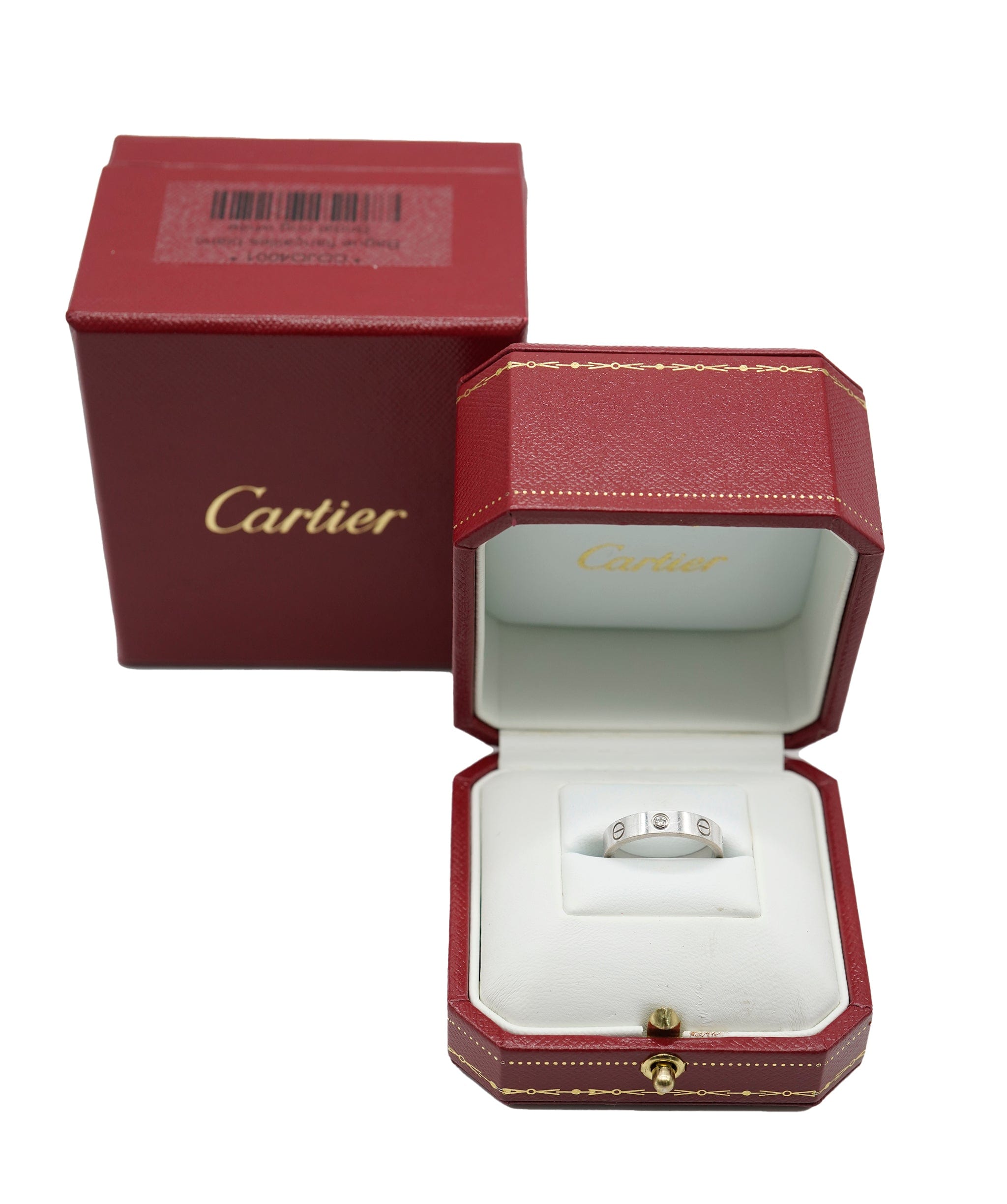 Cartier Cartier Love Thin Band With 1 Diamond Size 51 ABC0466