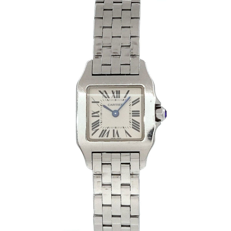 Cartier Santos Demoiselle SM W25064Z5 Quartz Cream Dial Ladies