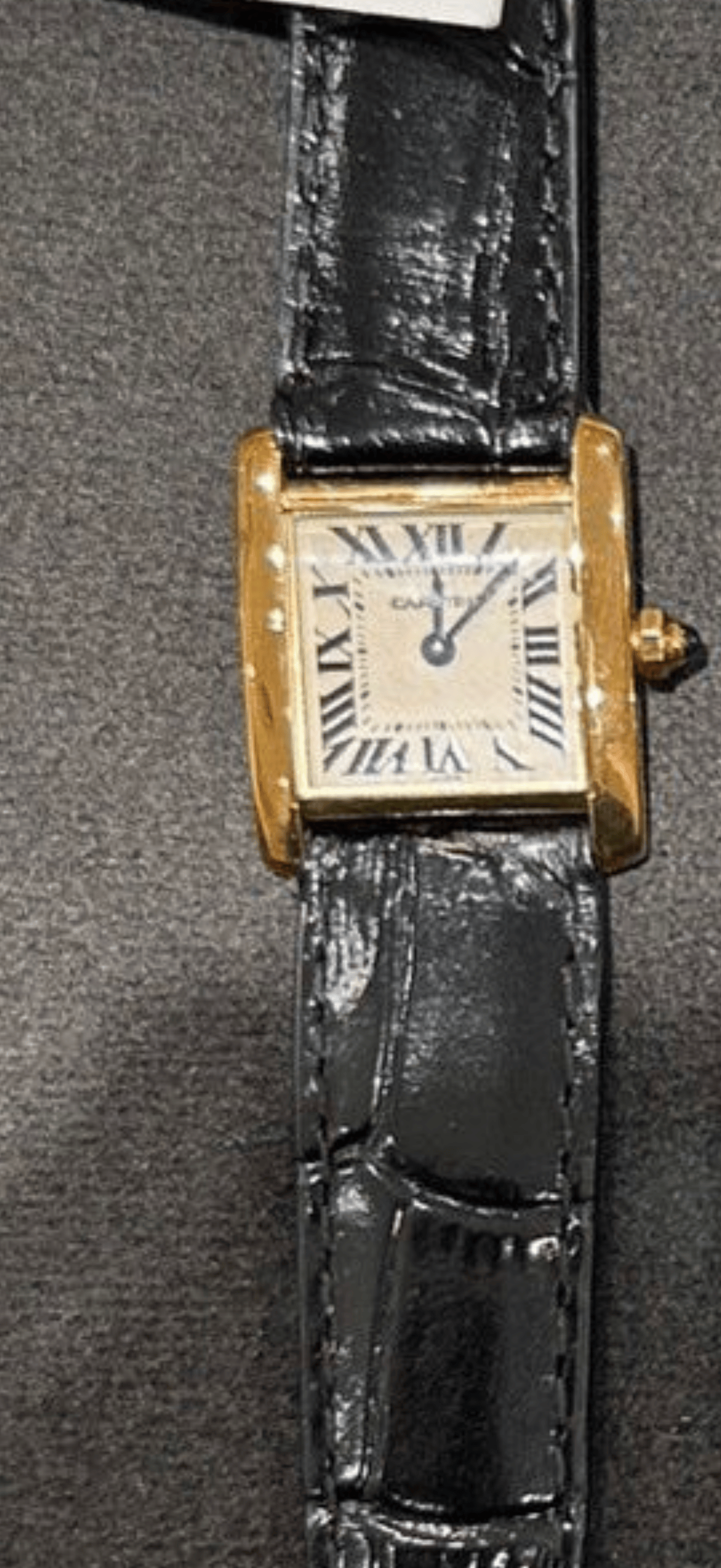 CARTIER CARTIER Tank Francaise Quartz 1820MG22430 BK19a