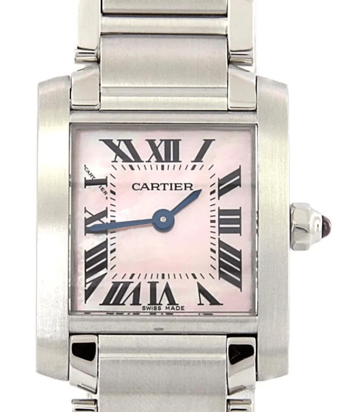 Cartier Cartier Tank Francaise watch pink MOP dial  AVCSC1384