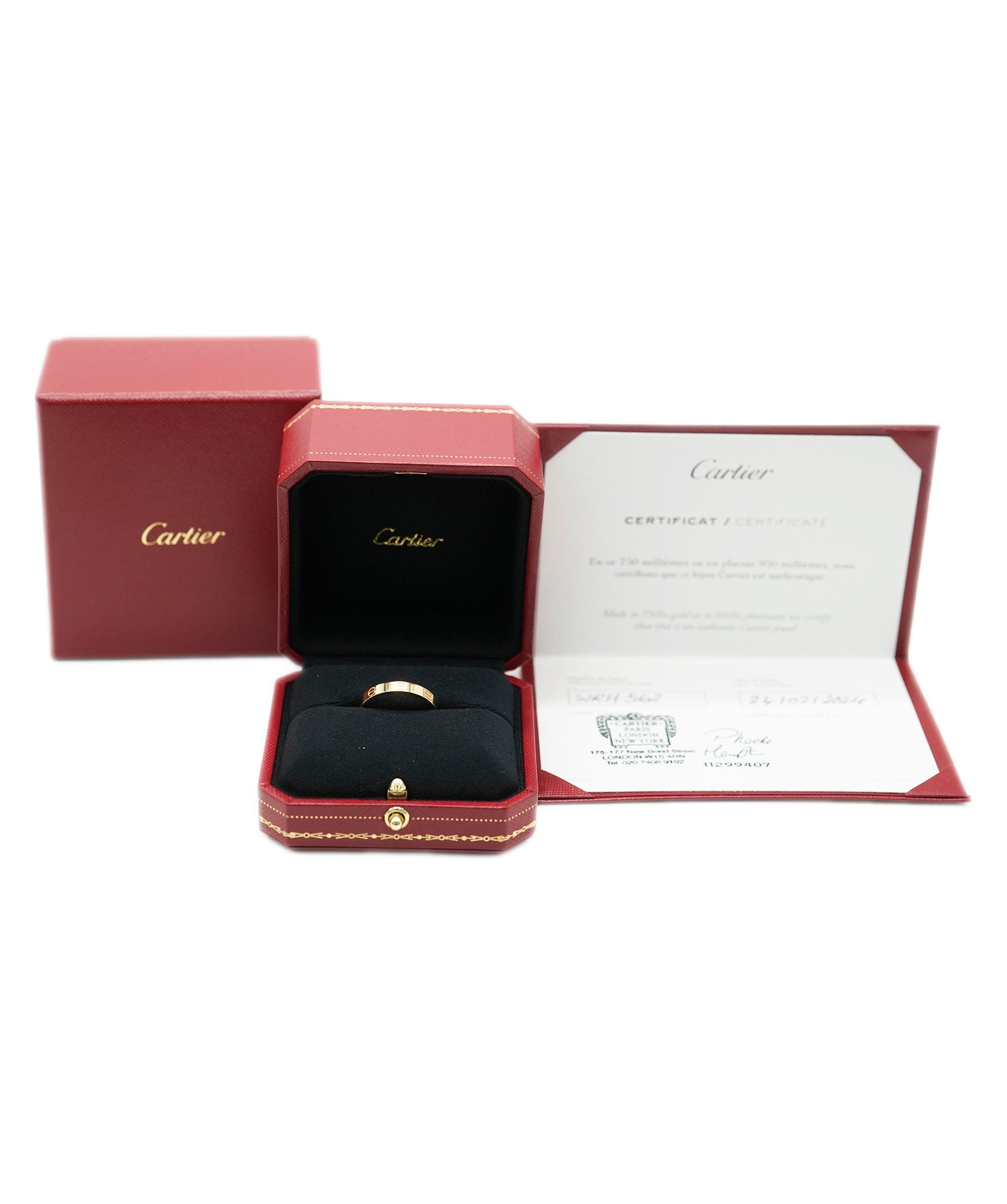 Cartier Cartier Thin Love Ring, Size 64 ABC0747