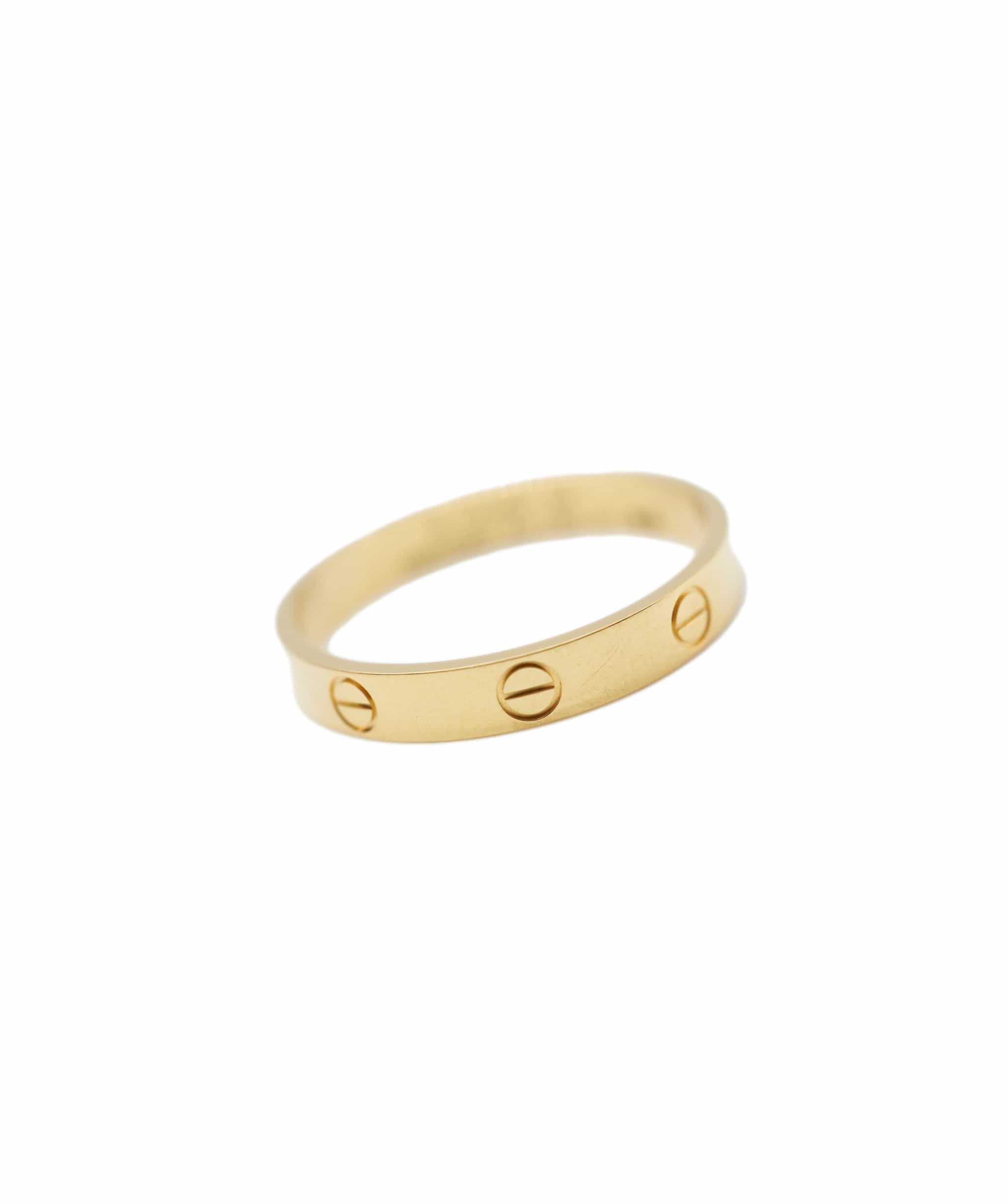 Cartier Cartier Thin Love Ring, Size 64 ABC0747