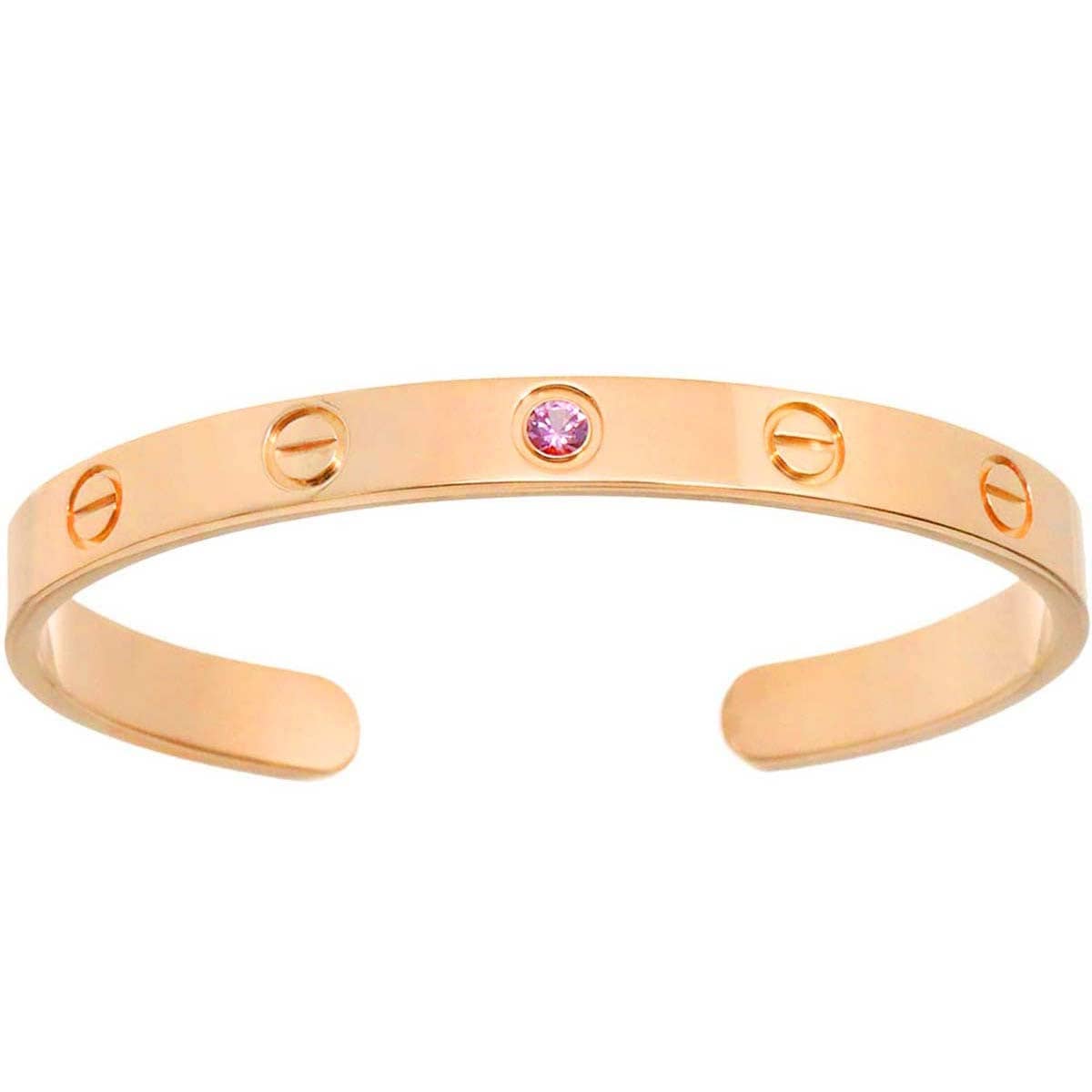 Cartier Cartier Love Open Bracelet Sapphire 18K Pink Gold 750 Size16 90293747