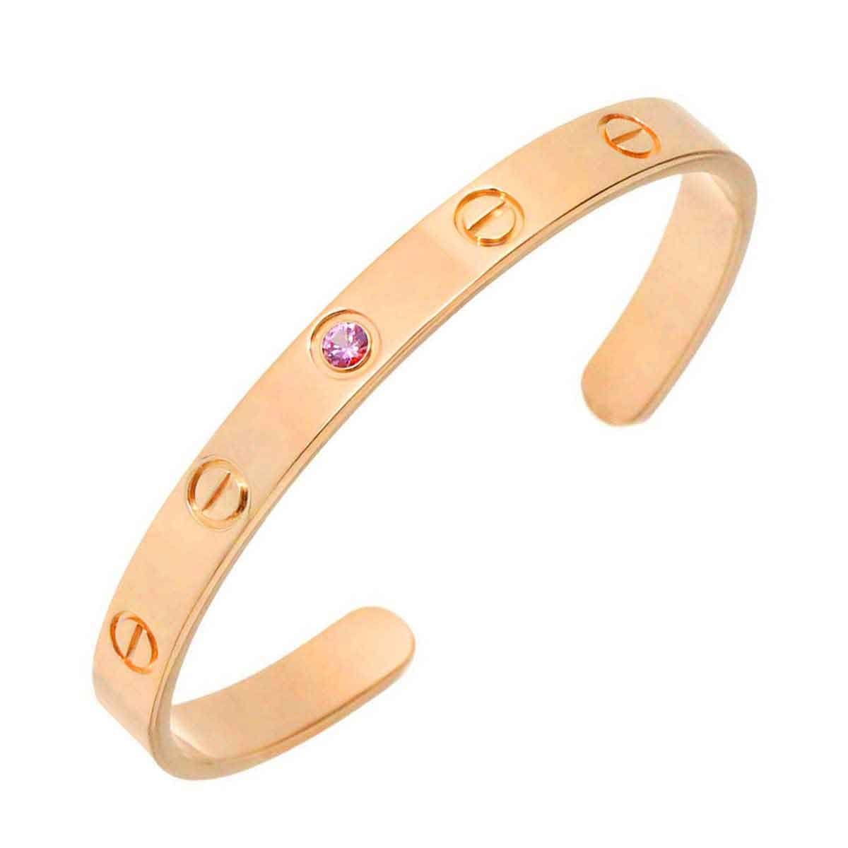 Cartier Cartier Love Open Bracelet Sapphire 18K Pink Gold 750 Size16 90293747