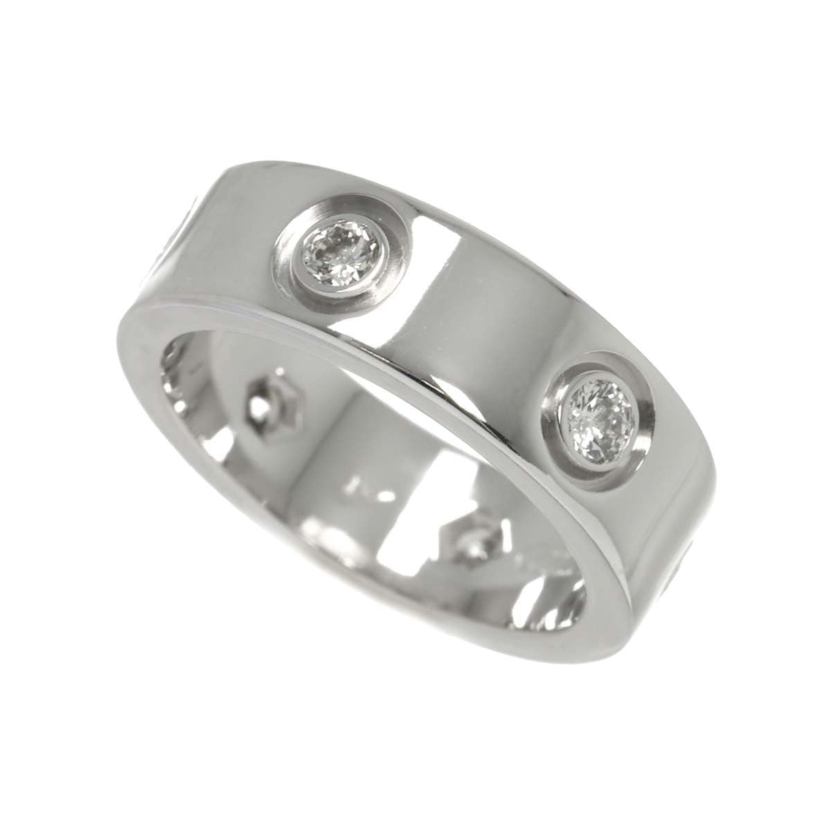 Cartier Cartier Love Full Diamond Ring 18K White Gold 750 size46 3.75(US) 90295764