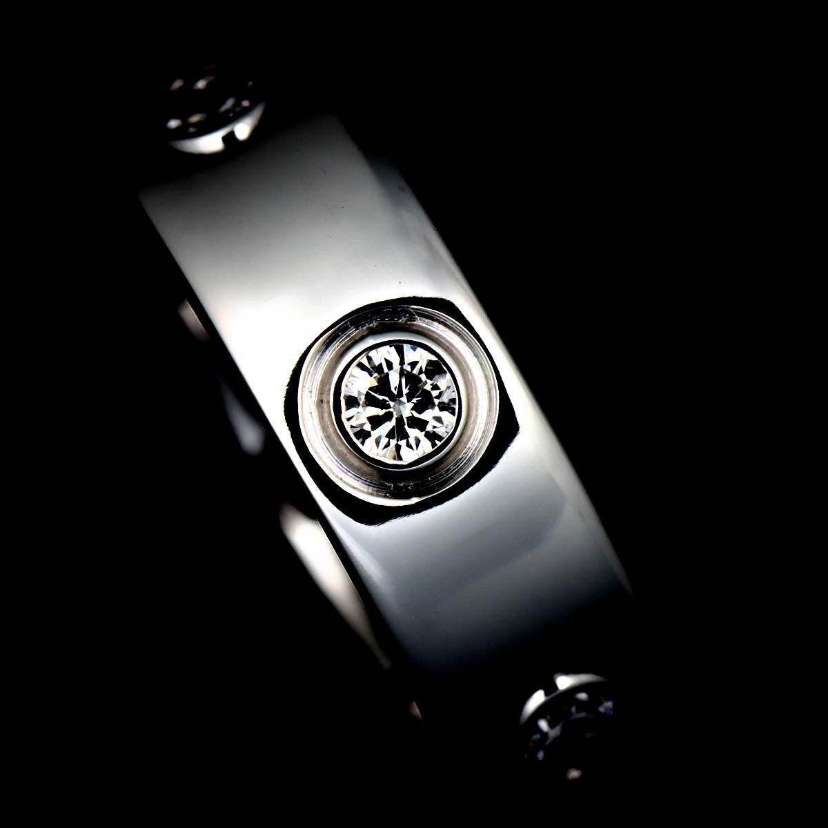 Cartier Cartier Love Full Diamond Ring 18K White Gold 750 size46 3.75(US) 90295764