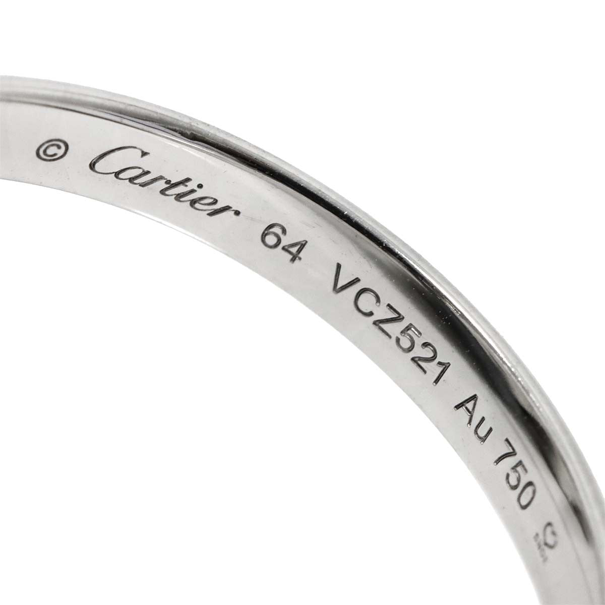 Cartier Cartier Trinity MM Ceramic Ring K18 WG 750 size64 10.25-10.5(US) 90296314