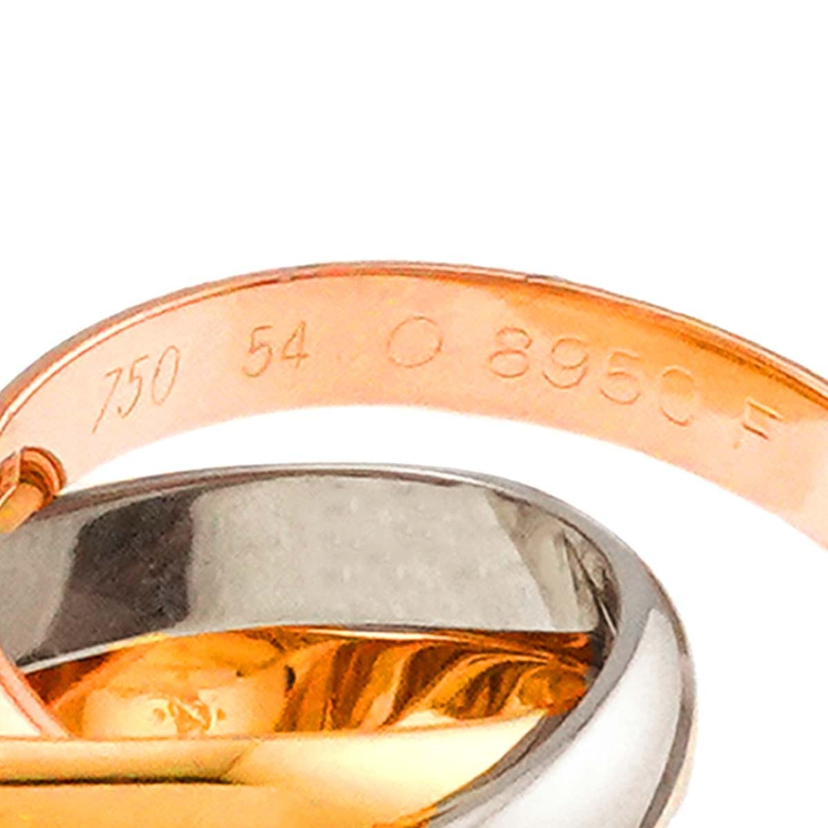 Cartier Cartier Trinity Ring MM 18K YG WG PG 750 Size54 6.5-6.75(US) 90295187
