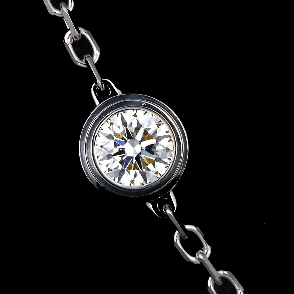 Cartier Cartier d Amour Diamond 3P Bracelet 18K White Gold 750 90291522