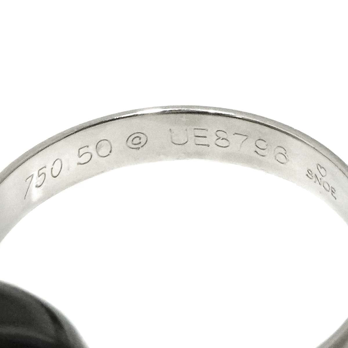 Cartier Cartier Trinity MM Ceramic Ring K18 WG 750 size50 5.25(US) 90293878