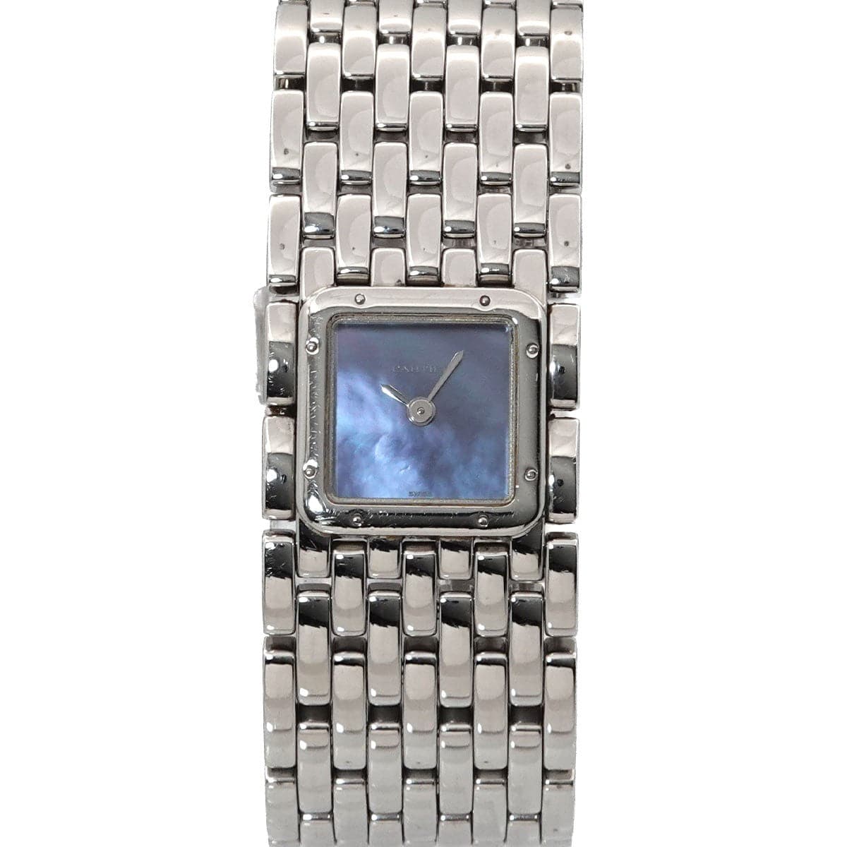 Cartier Cartier Panthere Ruban W61002T9 Quartz Blue Shell Dial Ladies Watch 90319580