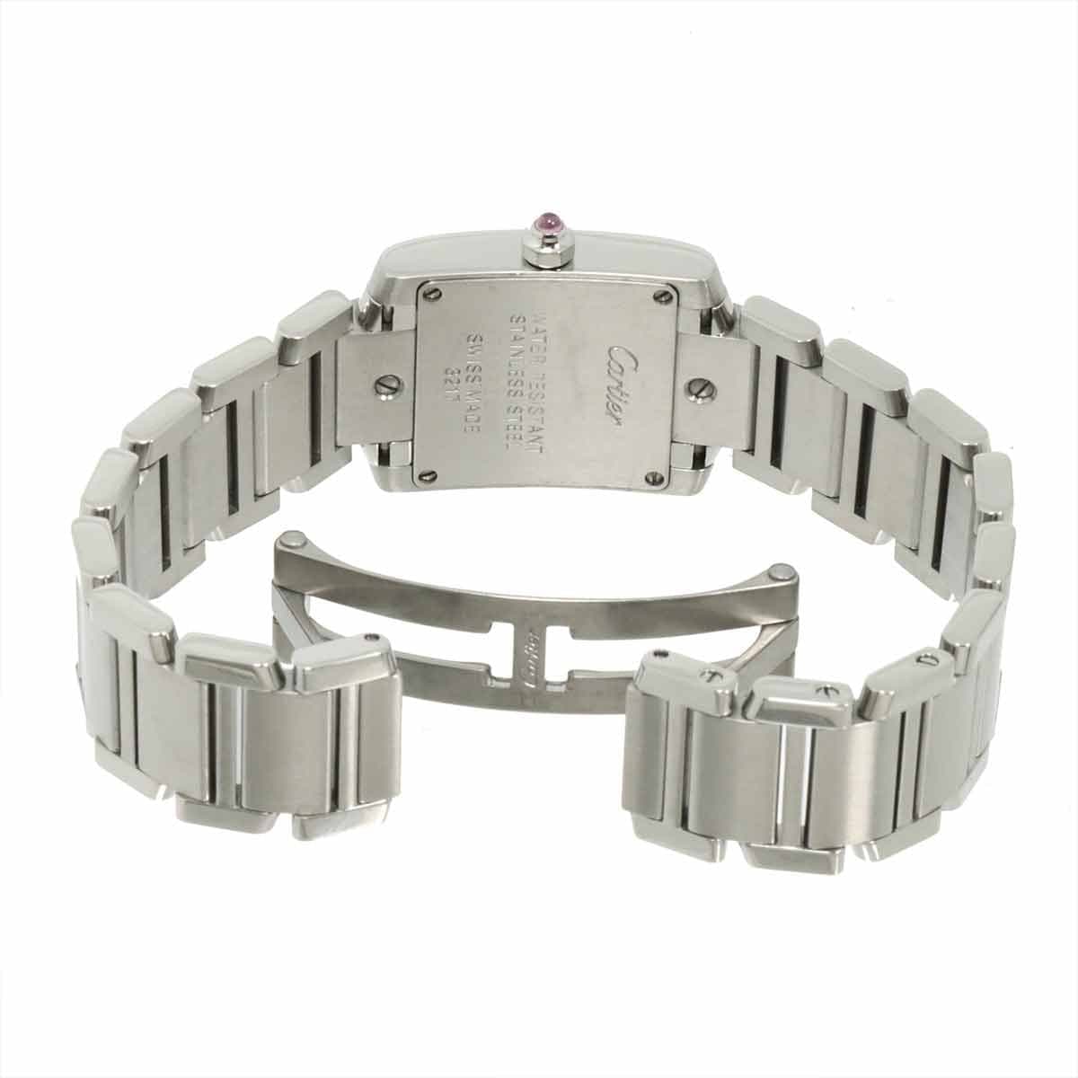 Cartier Cartier Tank Francaise SM W51028Q3 Quartz Pink Shell Dial Ladies 90313143