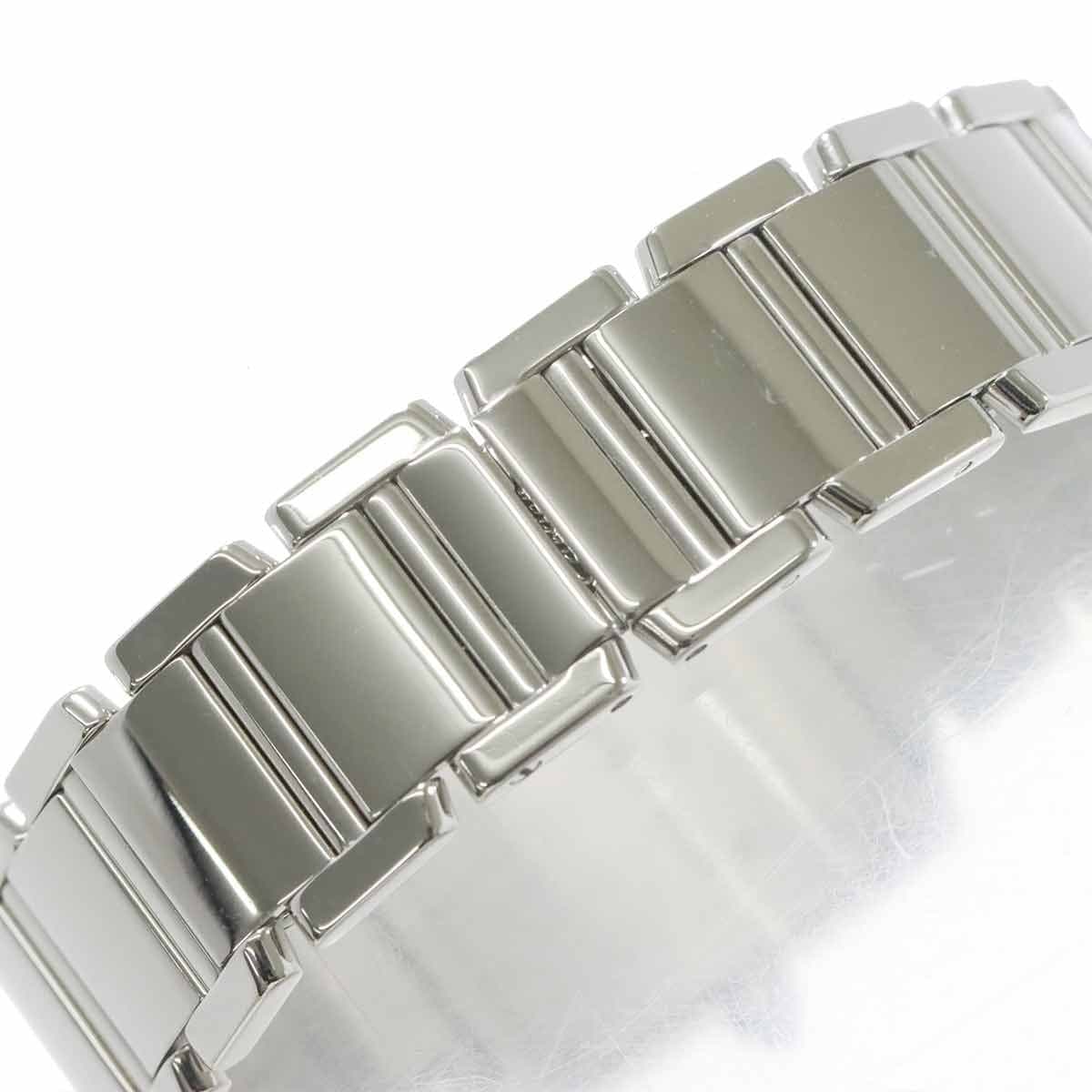 Cartier Cartier Tank Francaise SM WE1002S3 Diamond 750 WG Cream Dial Ladies 90318712