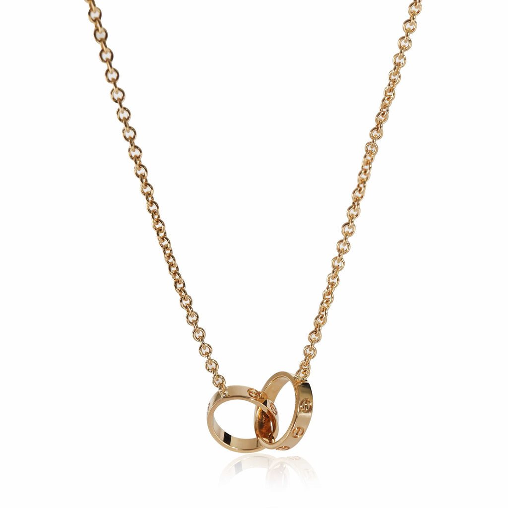 Cartier discount interlocking necklace