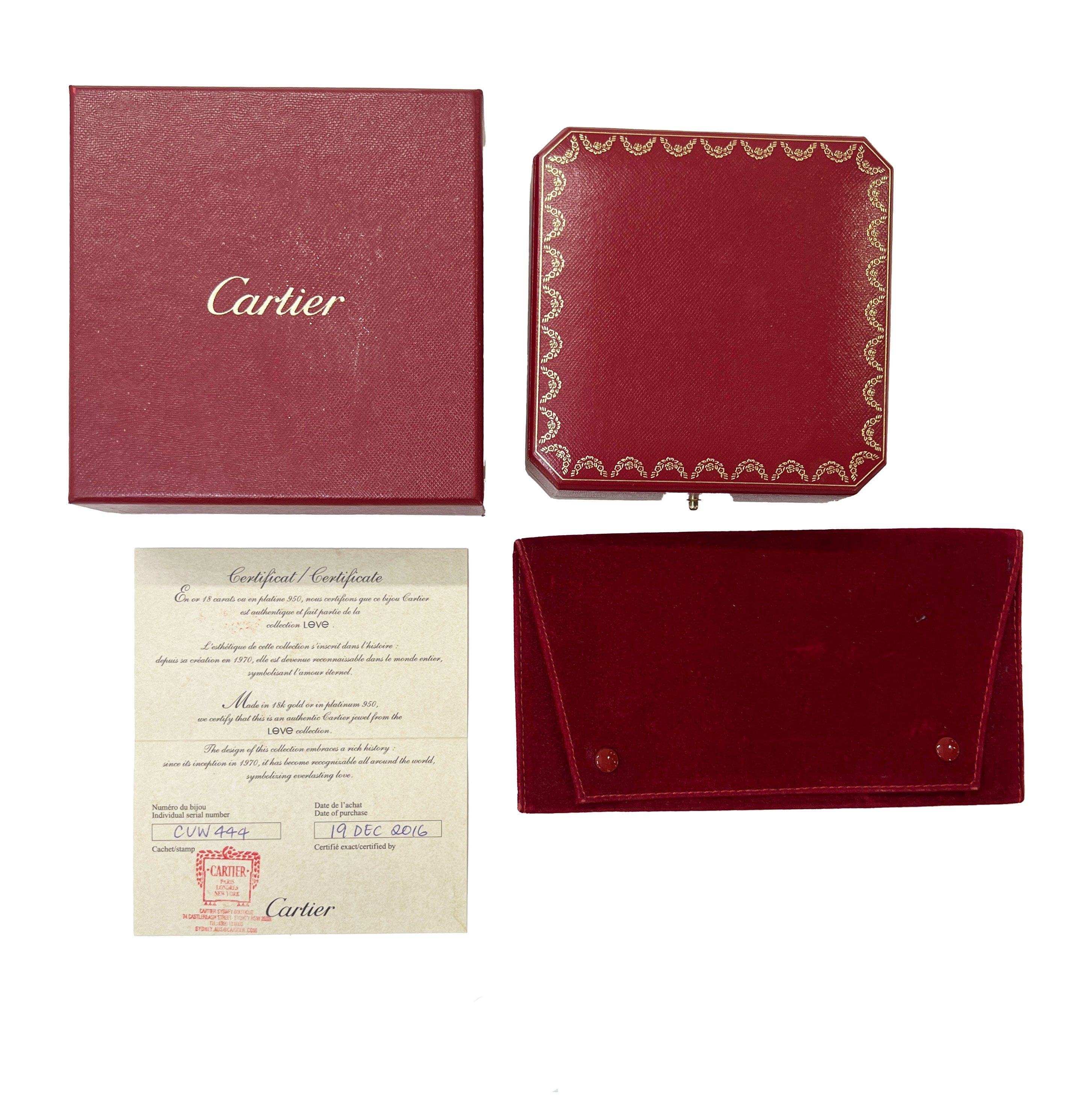 Cartier Cartier Love Pendant in 18K White Gold 0.07 CTW