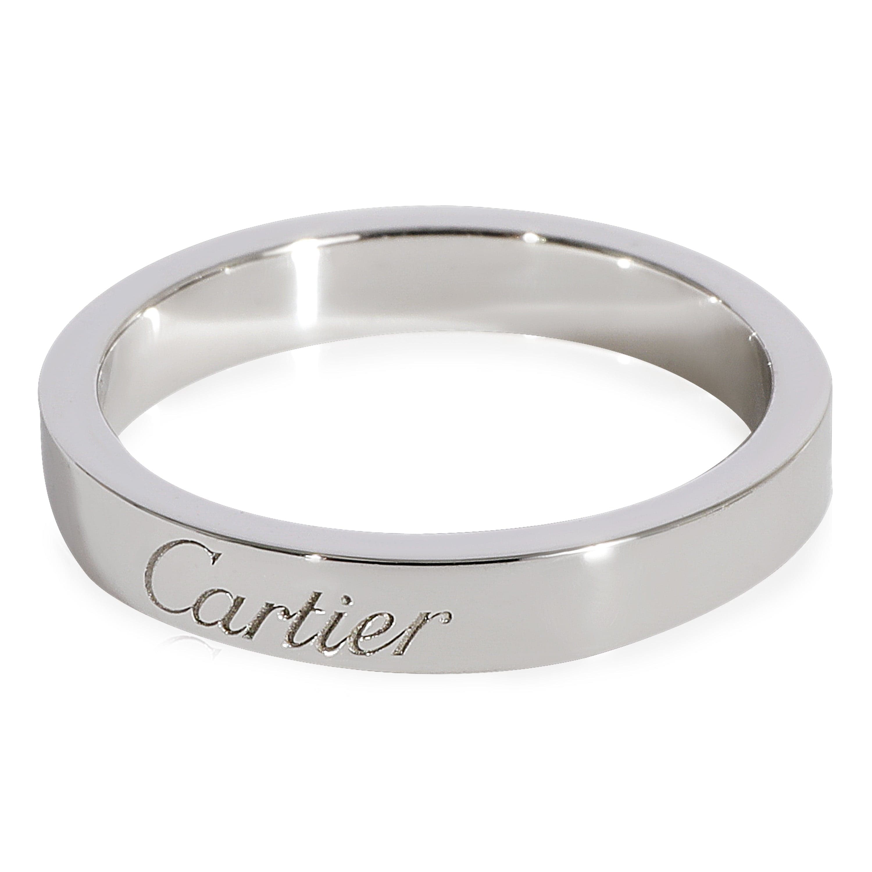 Cartier Cartier C De Cartier Wedding Band in Platinum