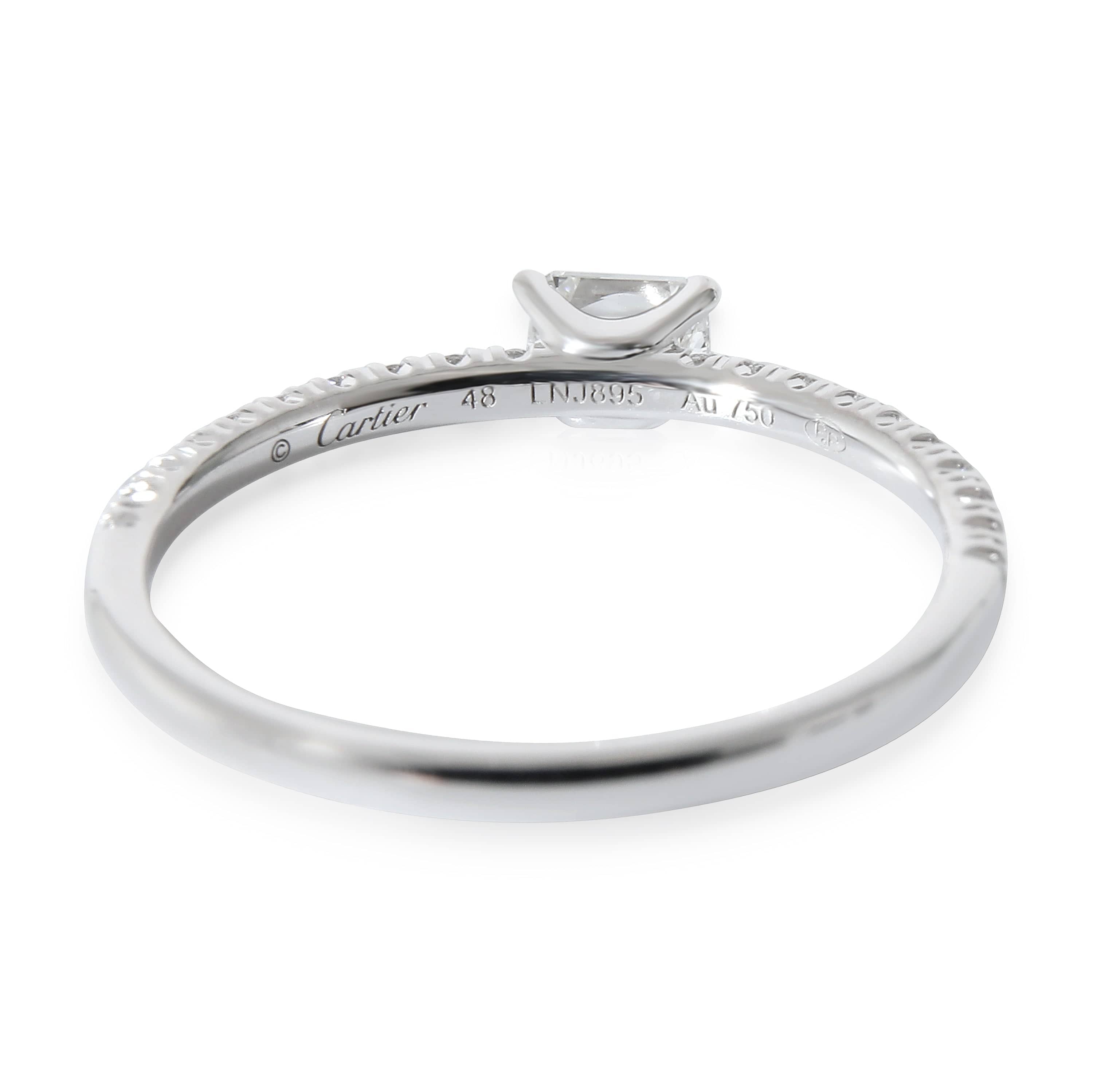 Cartier Etincelle de Cartier Diamond Ring in 18 Karat White Gold