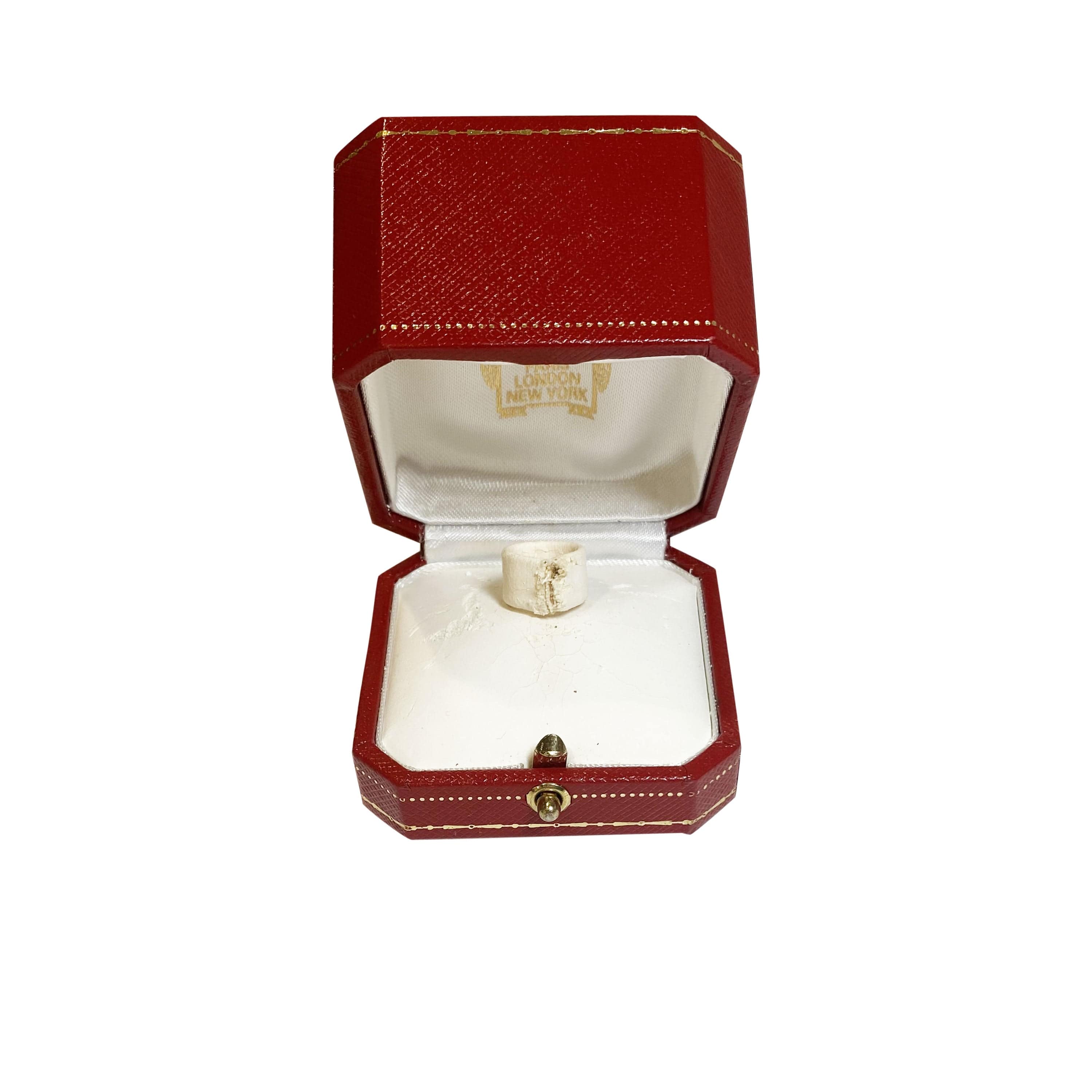 Cartier Cartier Lanières Diamond Ring in 18k White Gold DEF VVS1VVS2 0.05 CTW