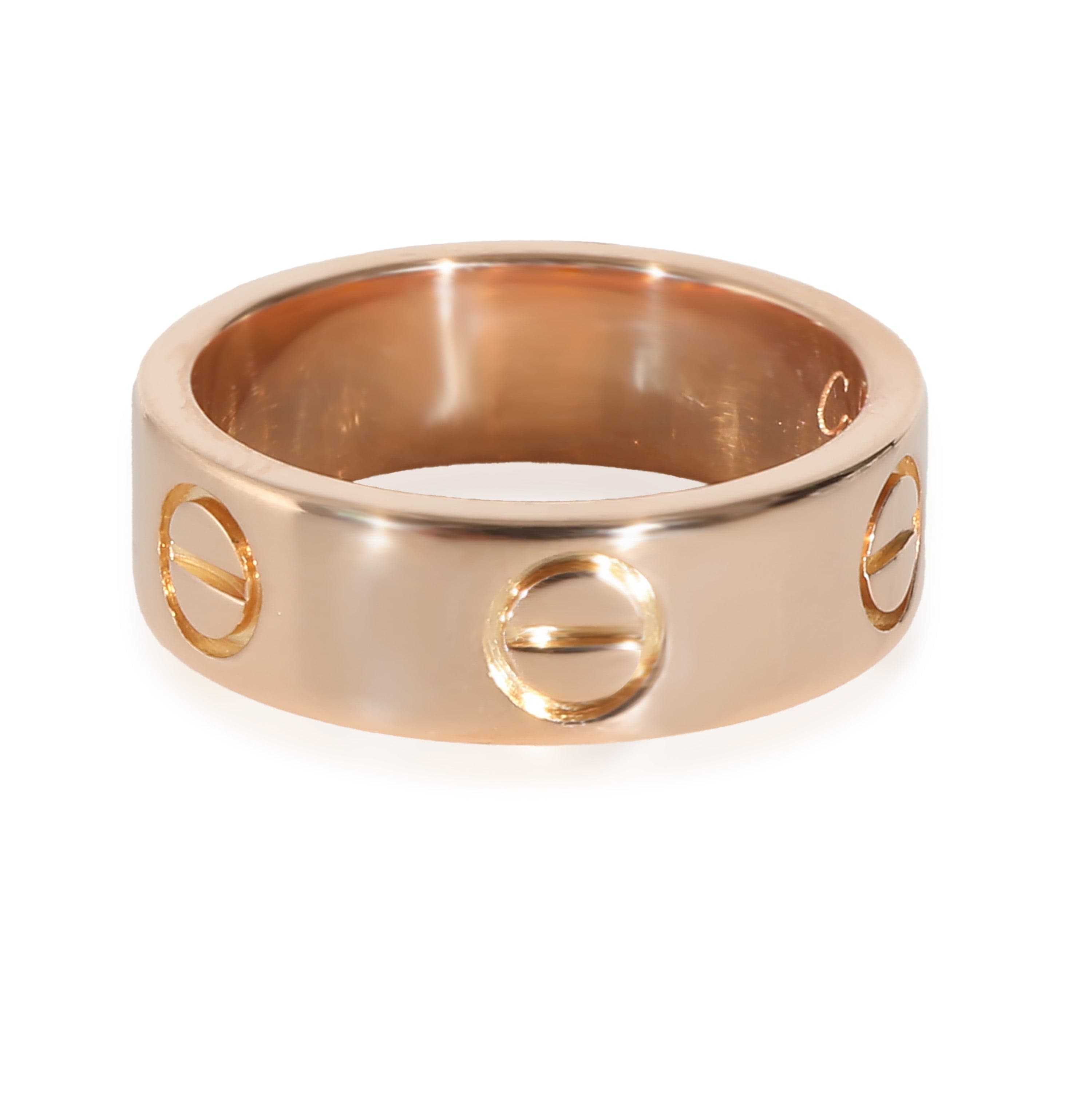 Cartier Cartier Love Fashion Ring in 18k Rose Gold