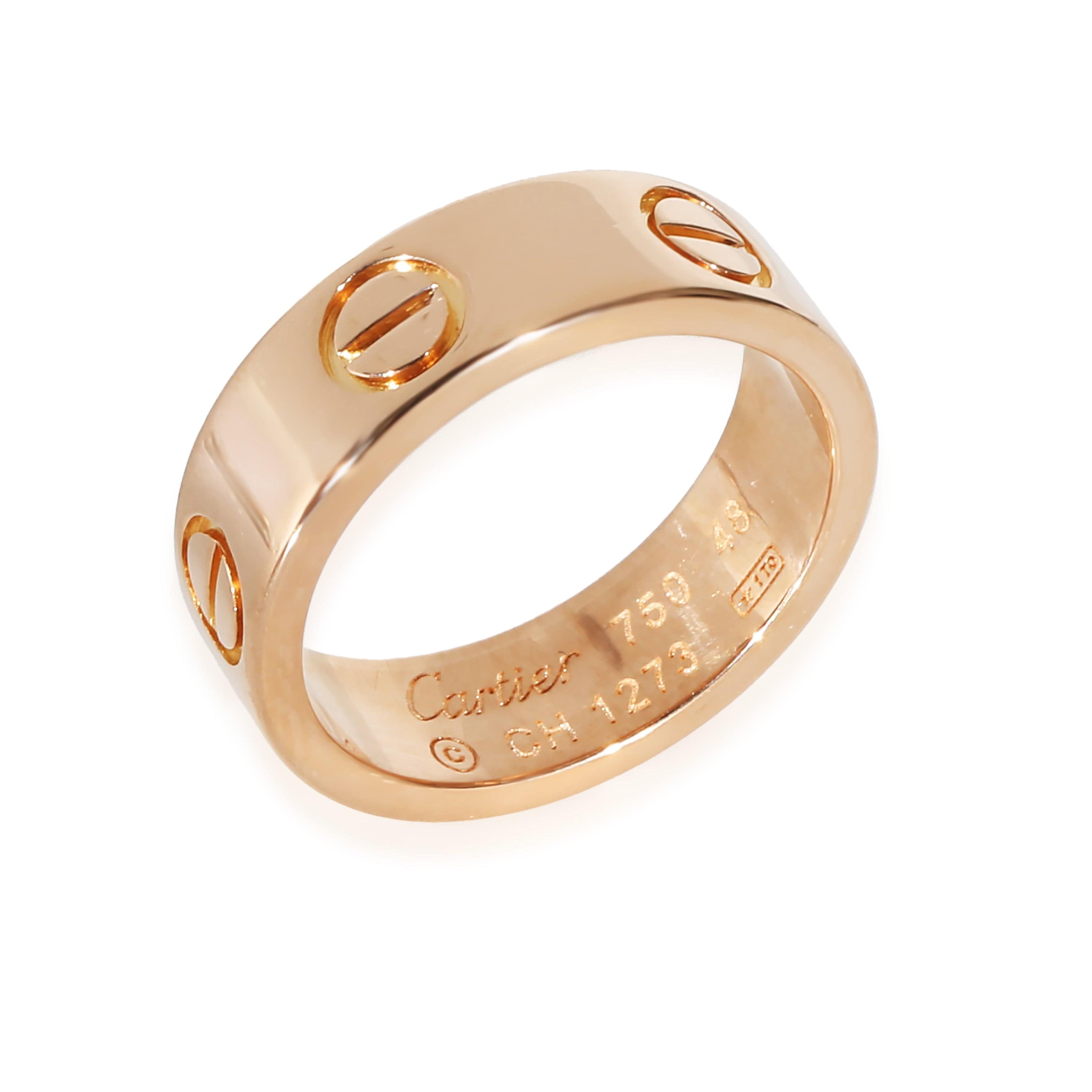 Cartier Cartier Love Fashion Ring in 18k Rose Gold