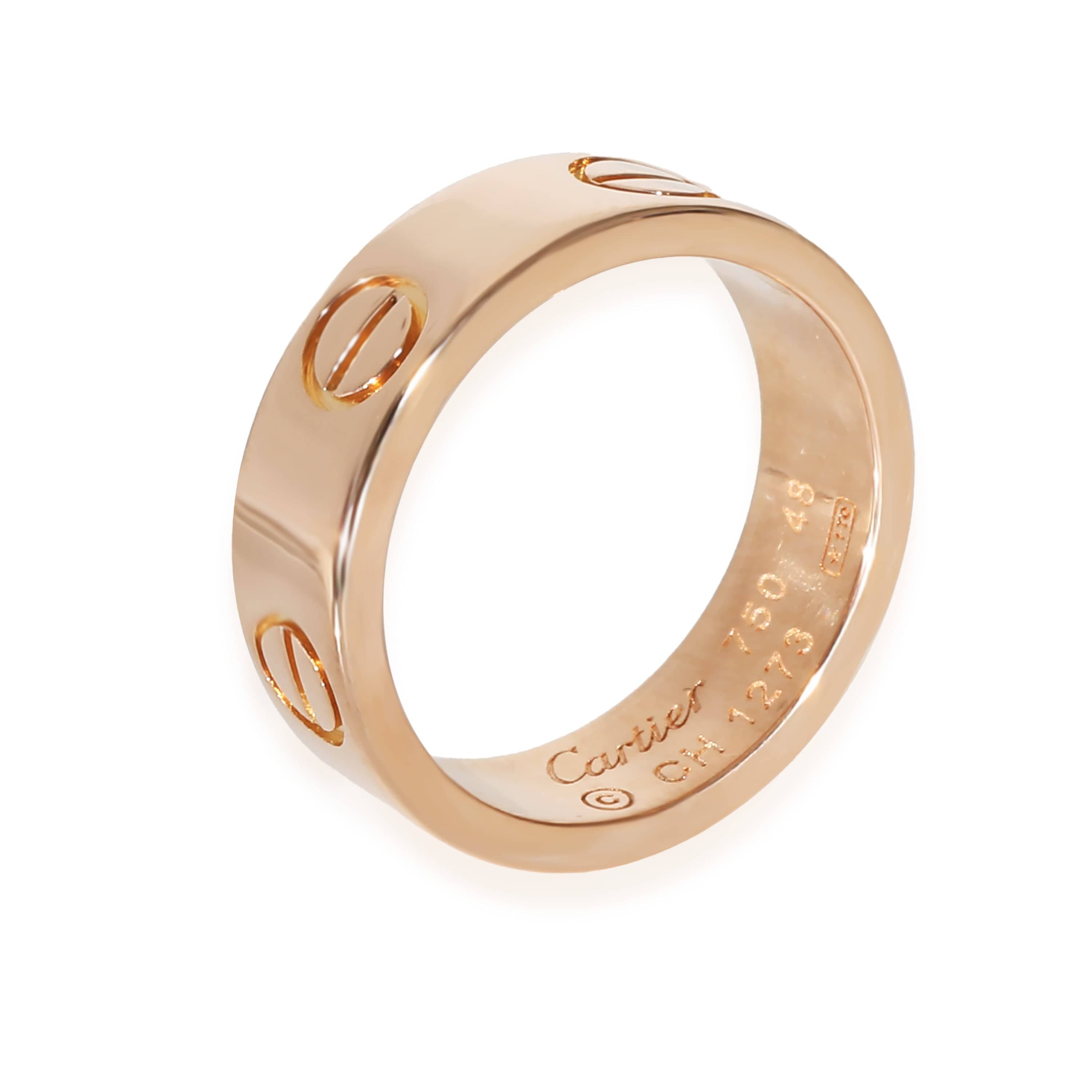 Cartier Cartier Love Fashion Ring in 18k Rose Gold