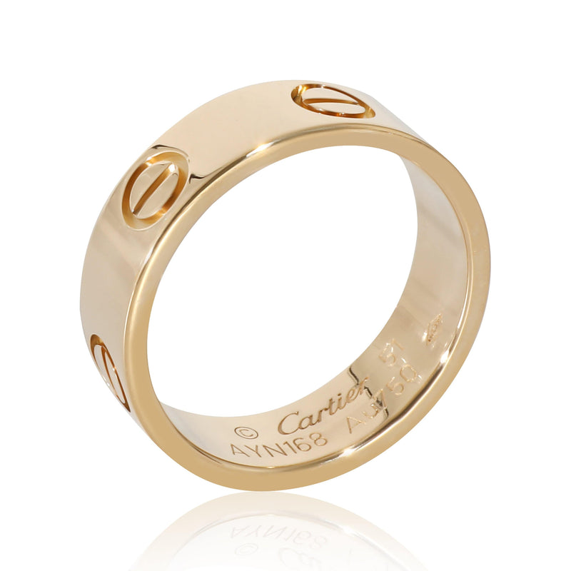 Cartier Love Ring in 18k Yellow Gold LuxuryPromise