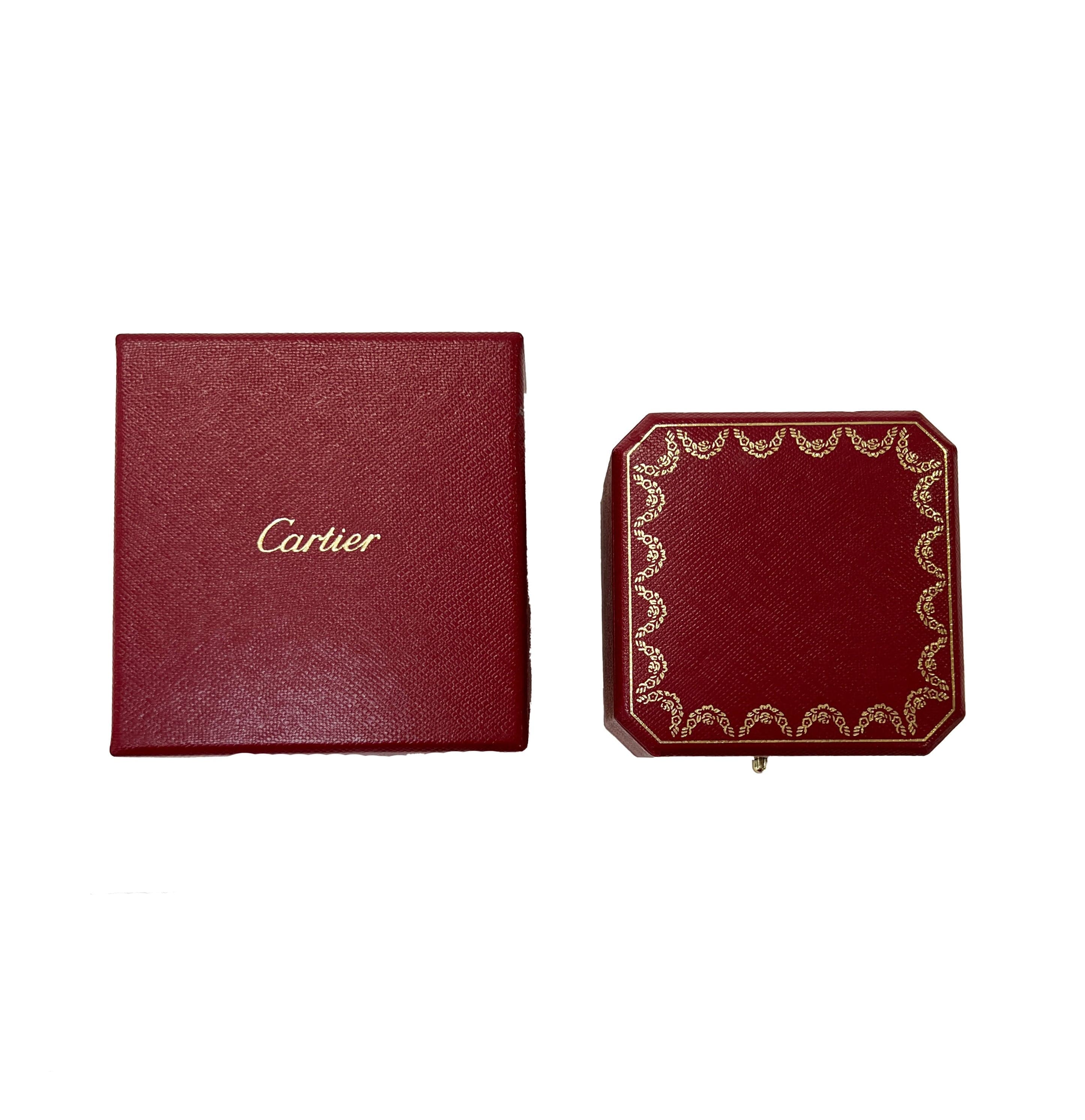 Cartier Cartier Trinity 2.9 mm Wide  Ring in 18k 3 Tone Gold 0.46 CTW
