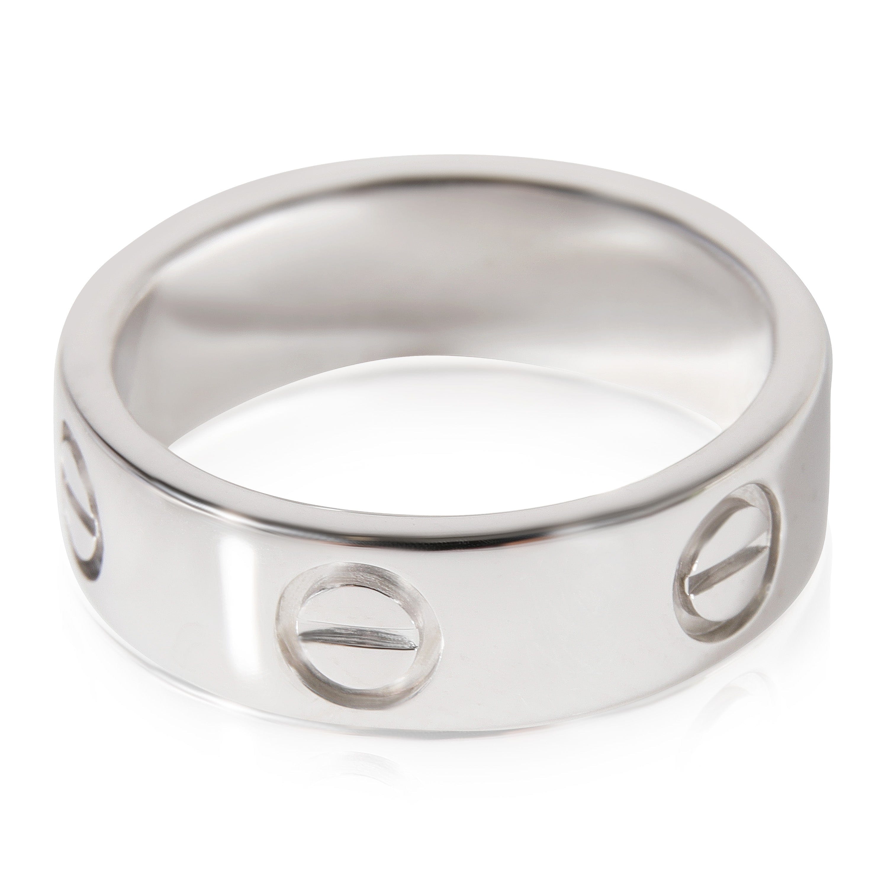 Cartier Love Ring (Platinum)