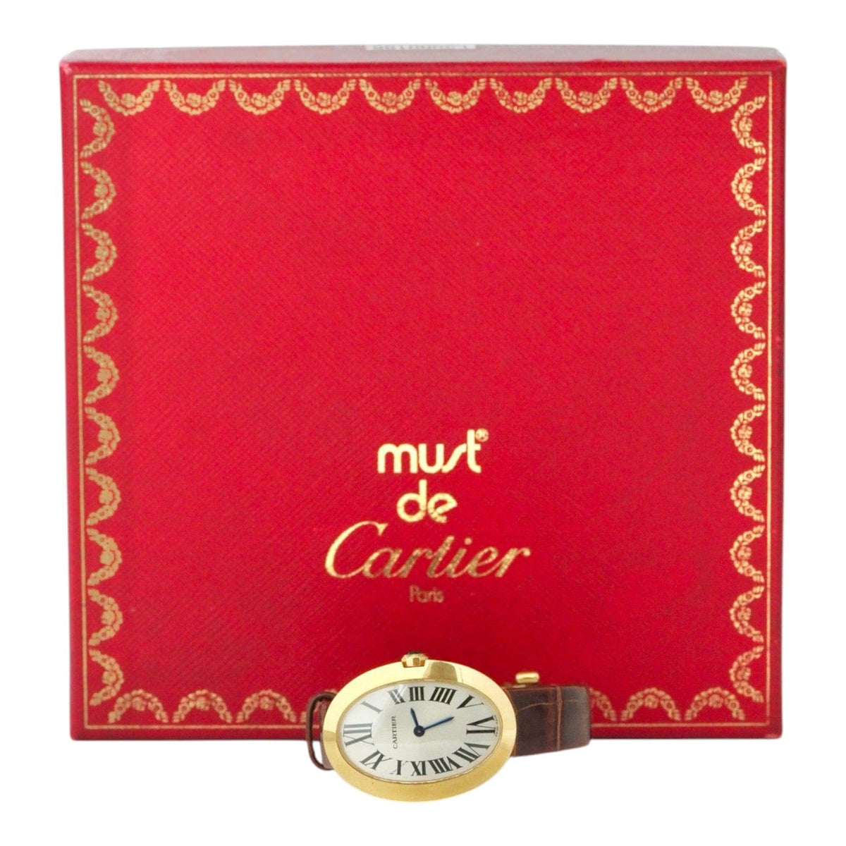 Cartier Cartier Gold Baignoire Quartz Watch