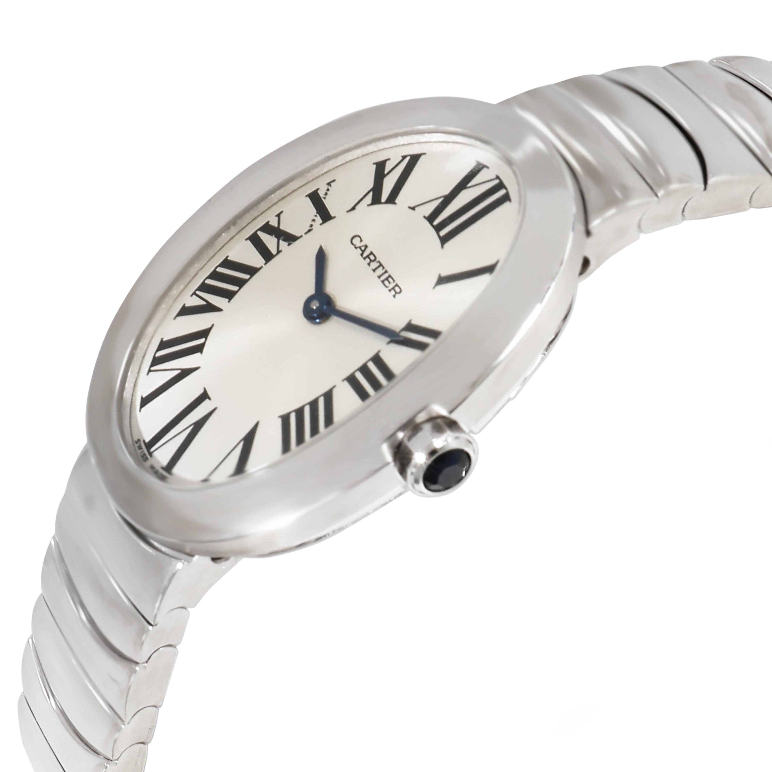 Cartier Cartier Baignoire de Cartier W8000006 Women's Watch in 18kt White Gold