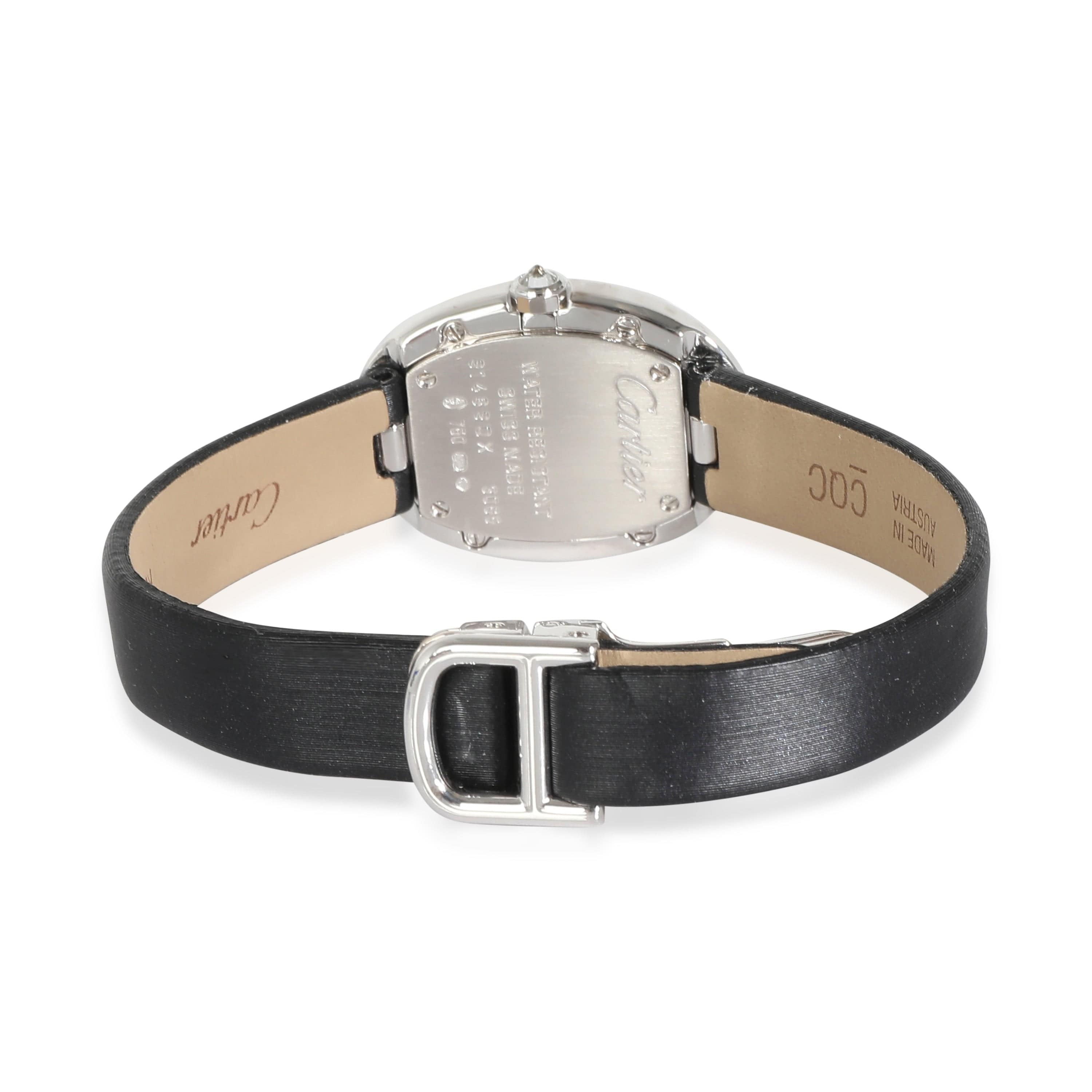 Cartier Cartier Baignoire WB520027 Women's Watch in 18kt White Gold