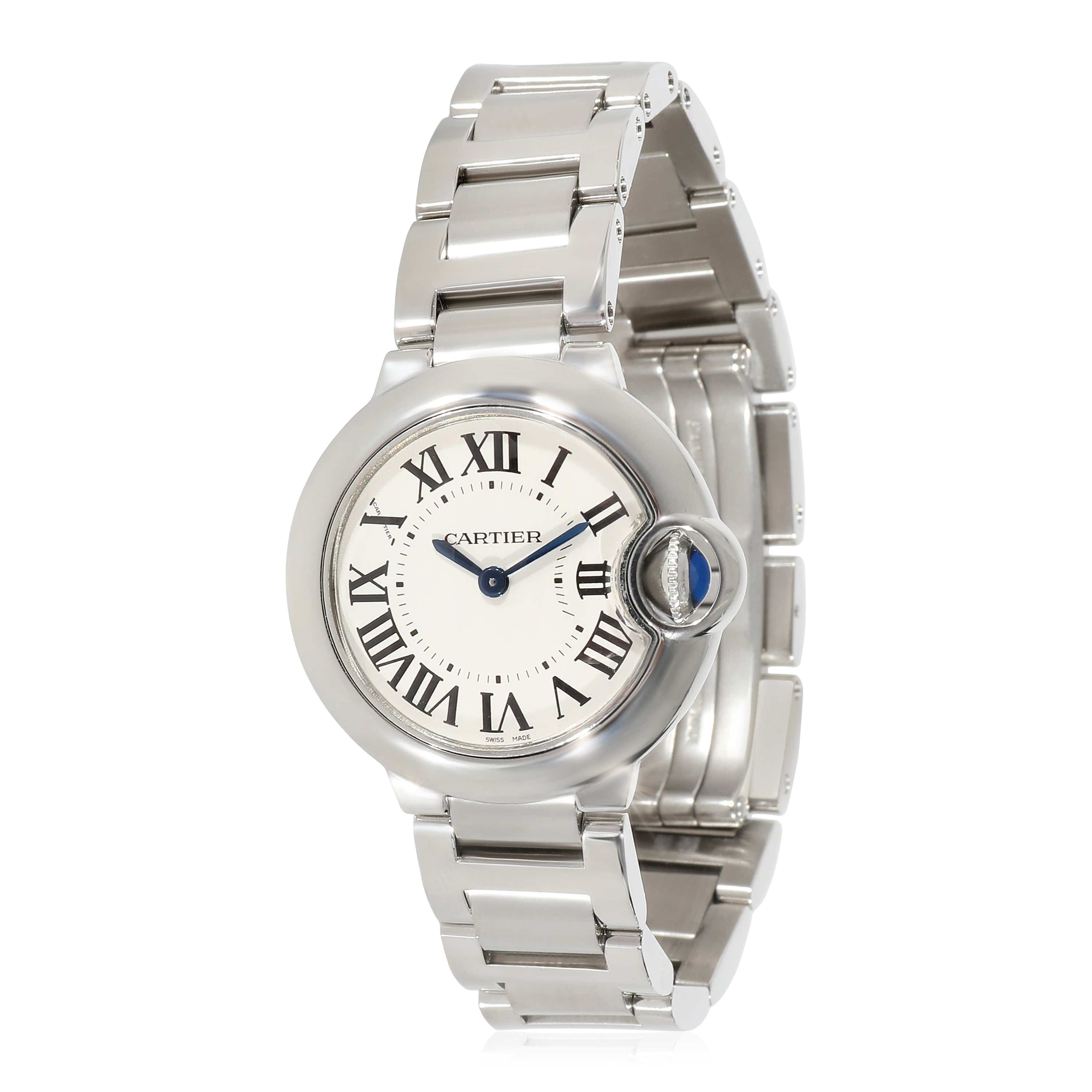 Cartier Cartier Ballon Bleu W69010Z4 Women's Watch in  Stainless Steel