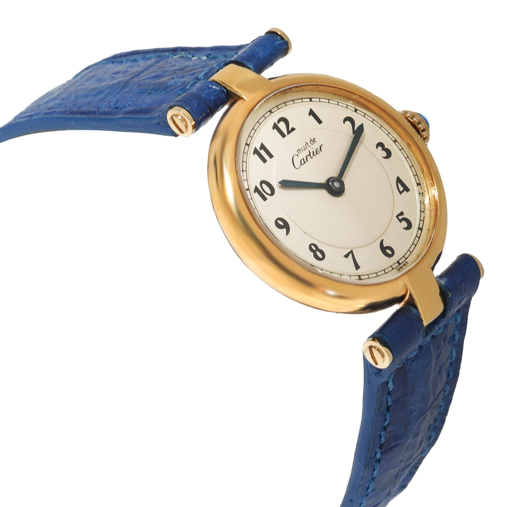 Cartier Le Must de Cartier VLC 019212 Women s Watch in Vermeil