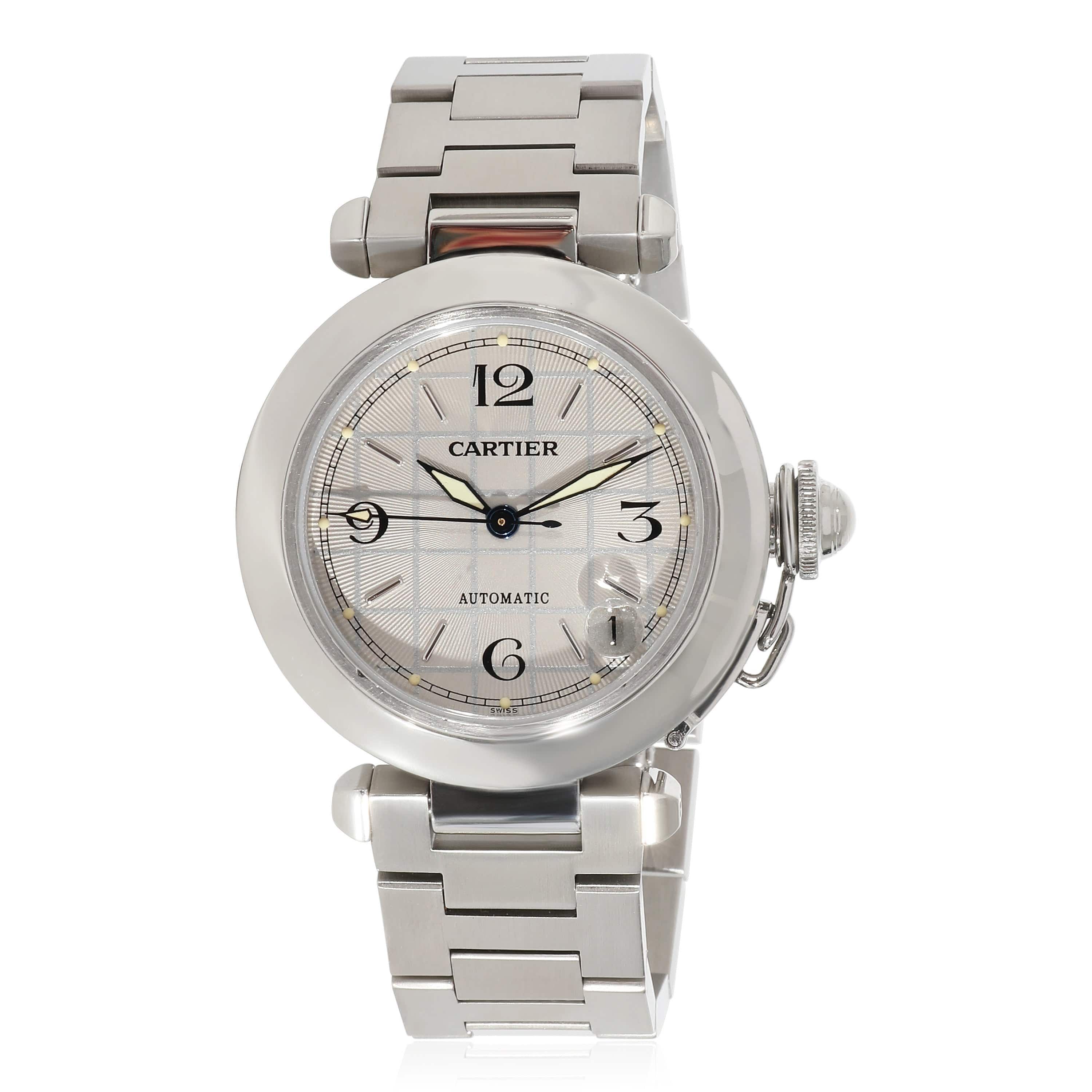 Cartier Cartier Pasha C W31023M7 Unisex Watch in  Stainless Steel