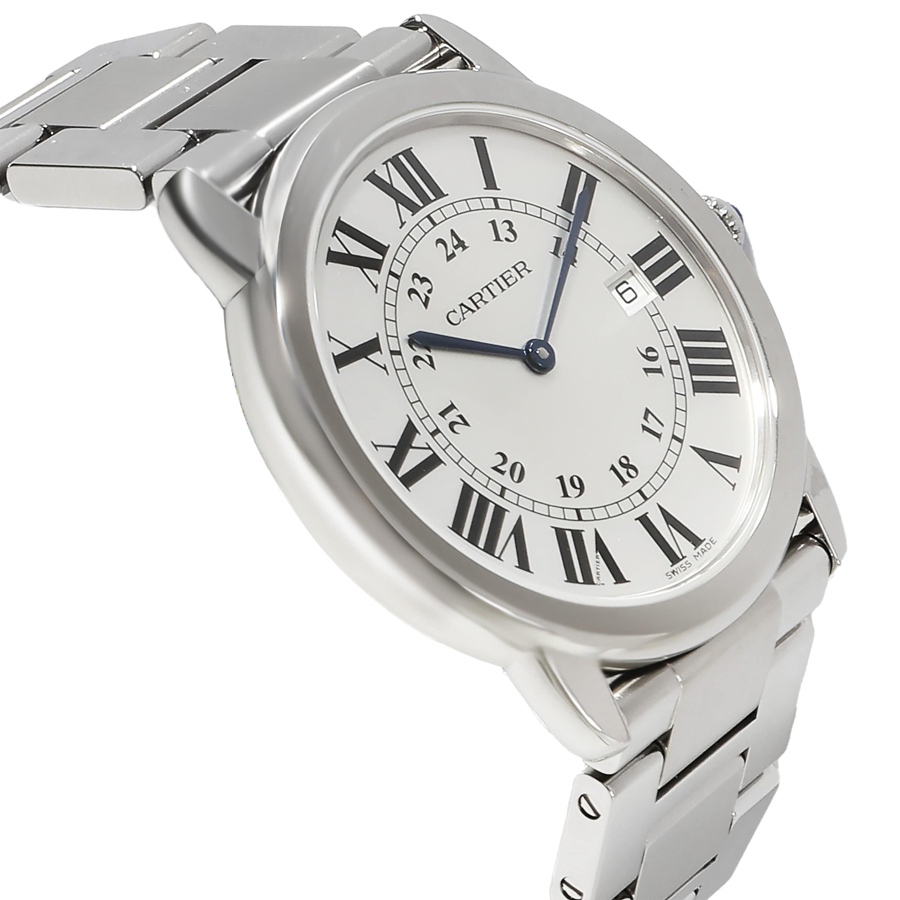 Cartier Cartier Ronde Solo de  W6701005 Unisex Watch in  Stainless Steel