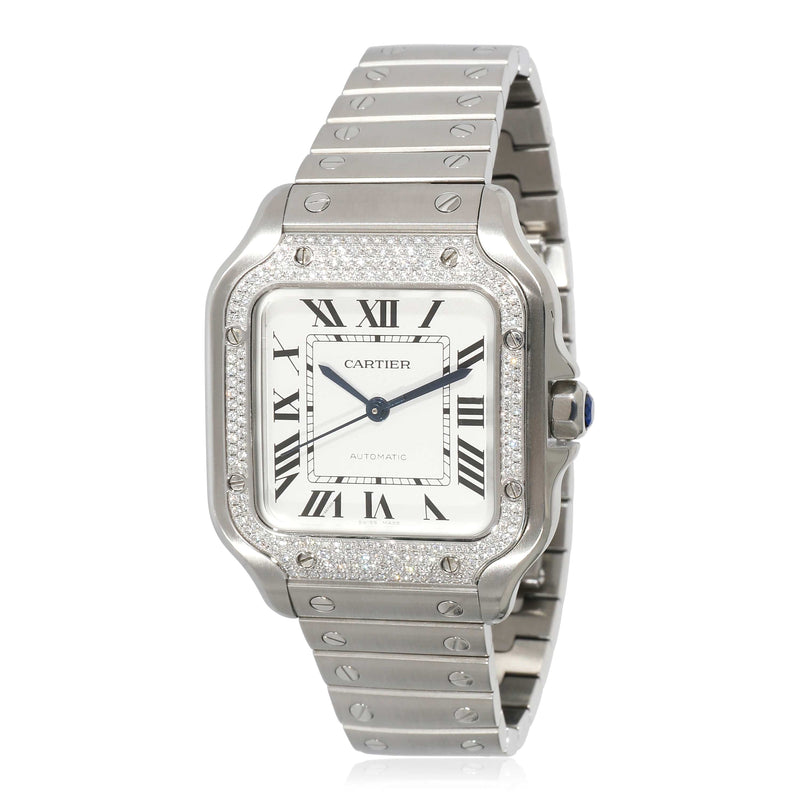 Cartier Santos de Cartier W4SA0005 Men s Watch in Stainless Steel