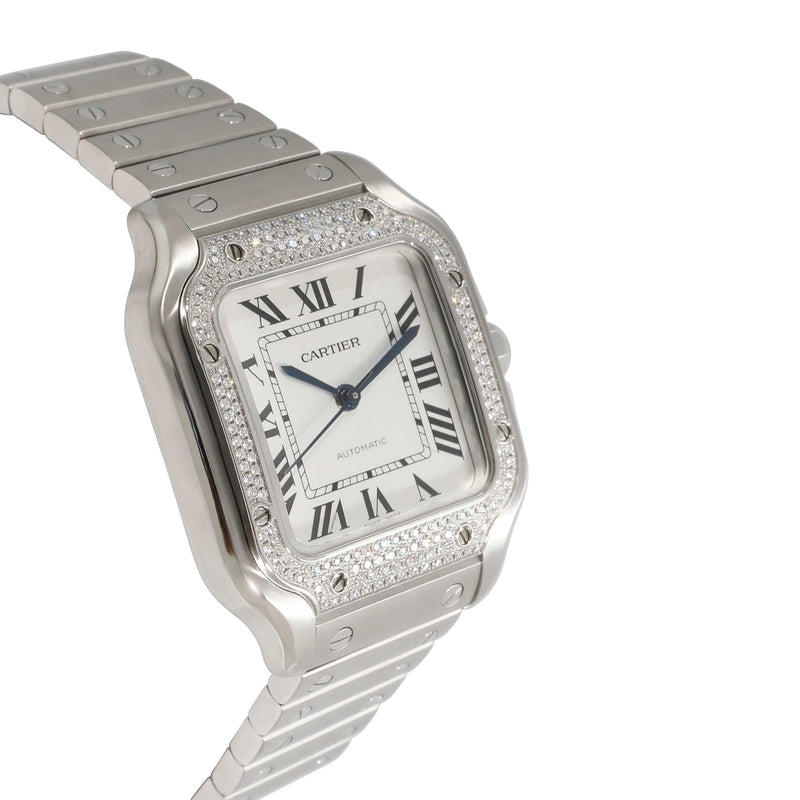 Cartier Santos de Cartier W4SA0005 Men s Watch in Stainless Steel