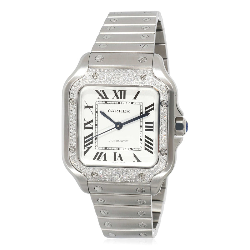 Cartier Santos de Cartier W4SA0005 Men s Watch in Stainless Steel