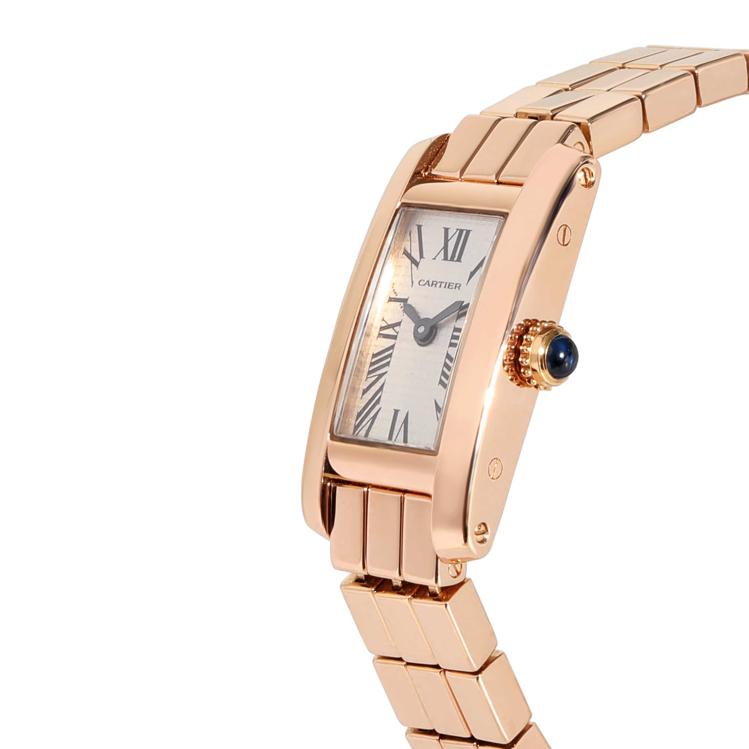 Cartier Cartier Tank Allongee Laniere W15373X5 Women's Watch in 18kt Rose Gold