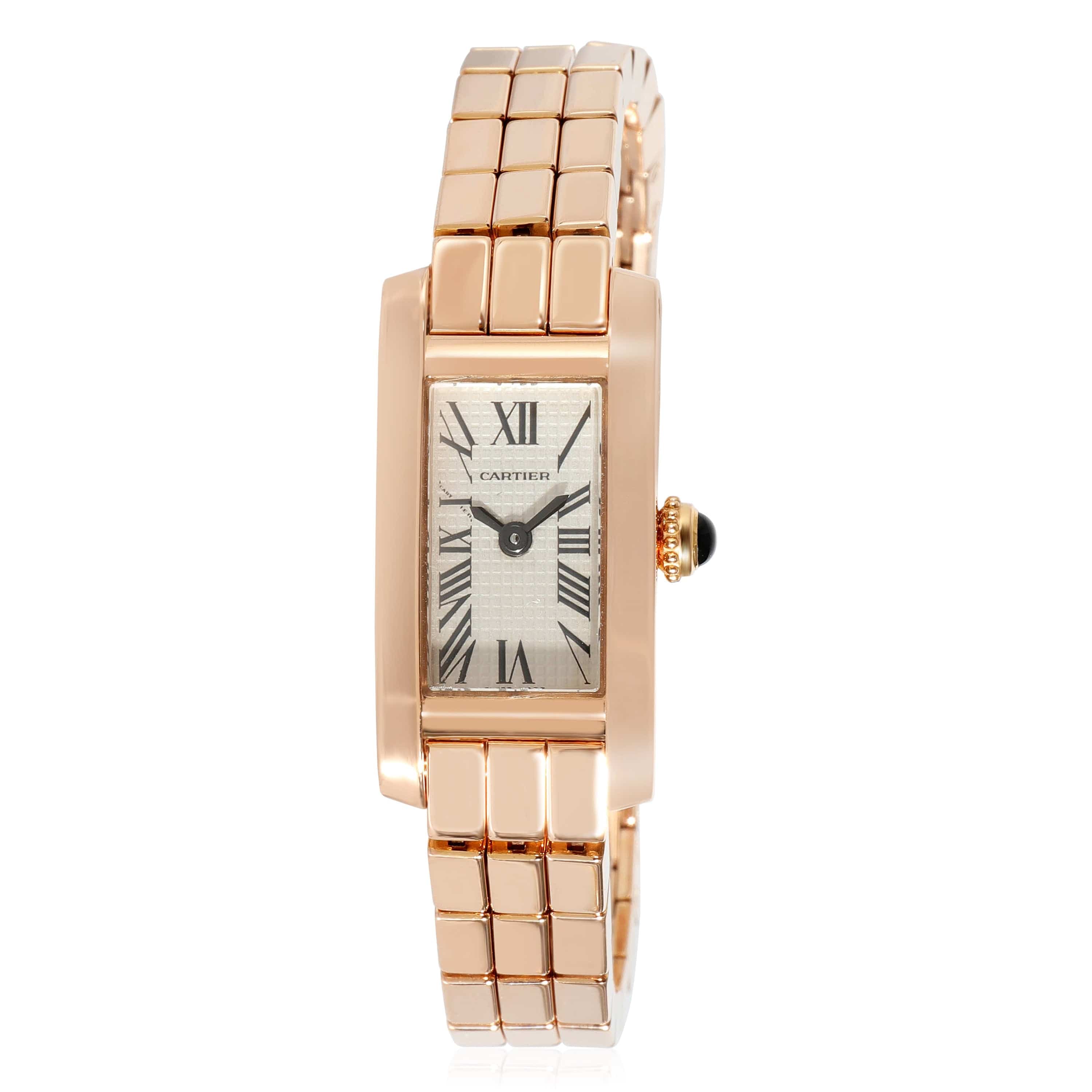 Cartier Cartier Tank Allongee Laniere W15373X5 Women's Watch in 18kt Rose Gold