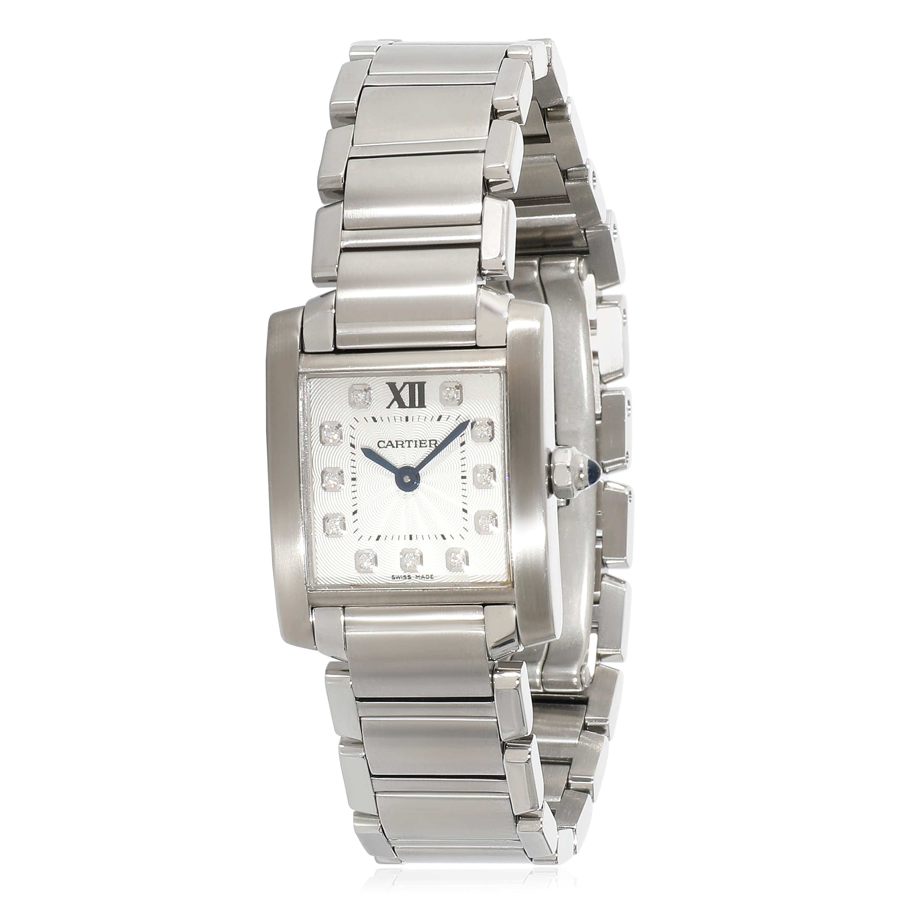 Cartier Cartier Tank Francaise WE110006 Women's Watch in  Stainless Steel