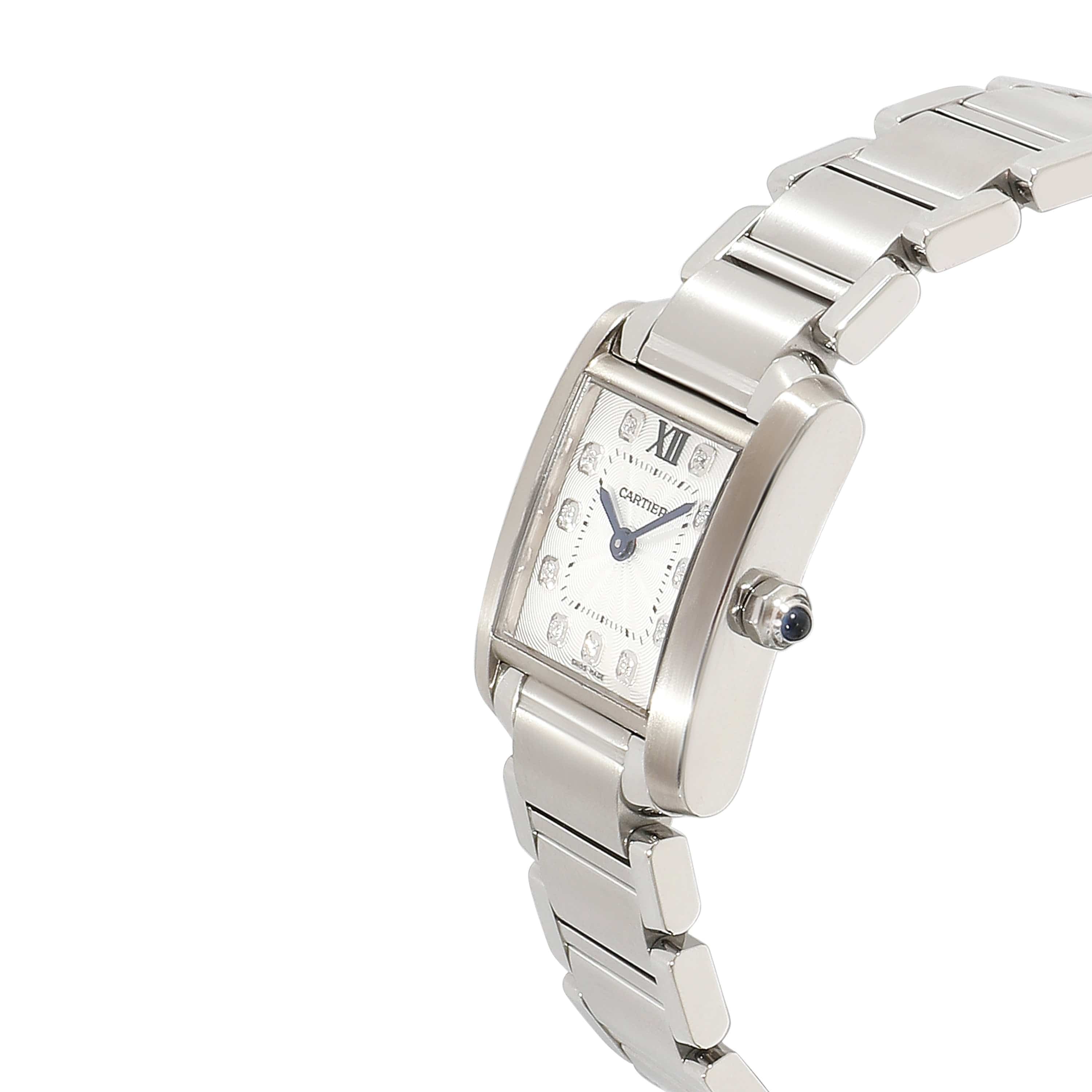 Cartier Cartier Tank Francaise WE110006 Women's Watch in  Stainless Steel