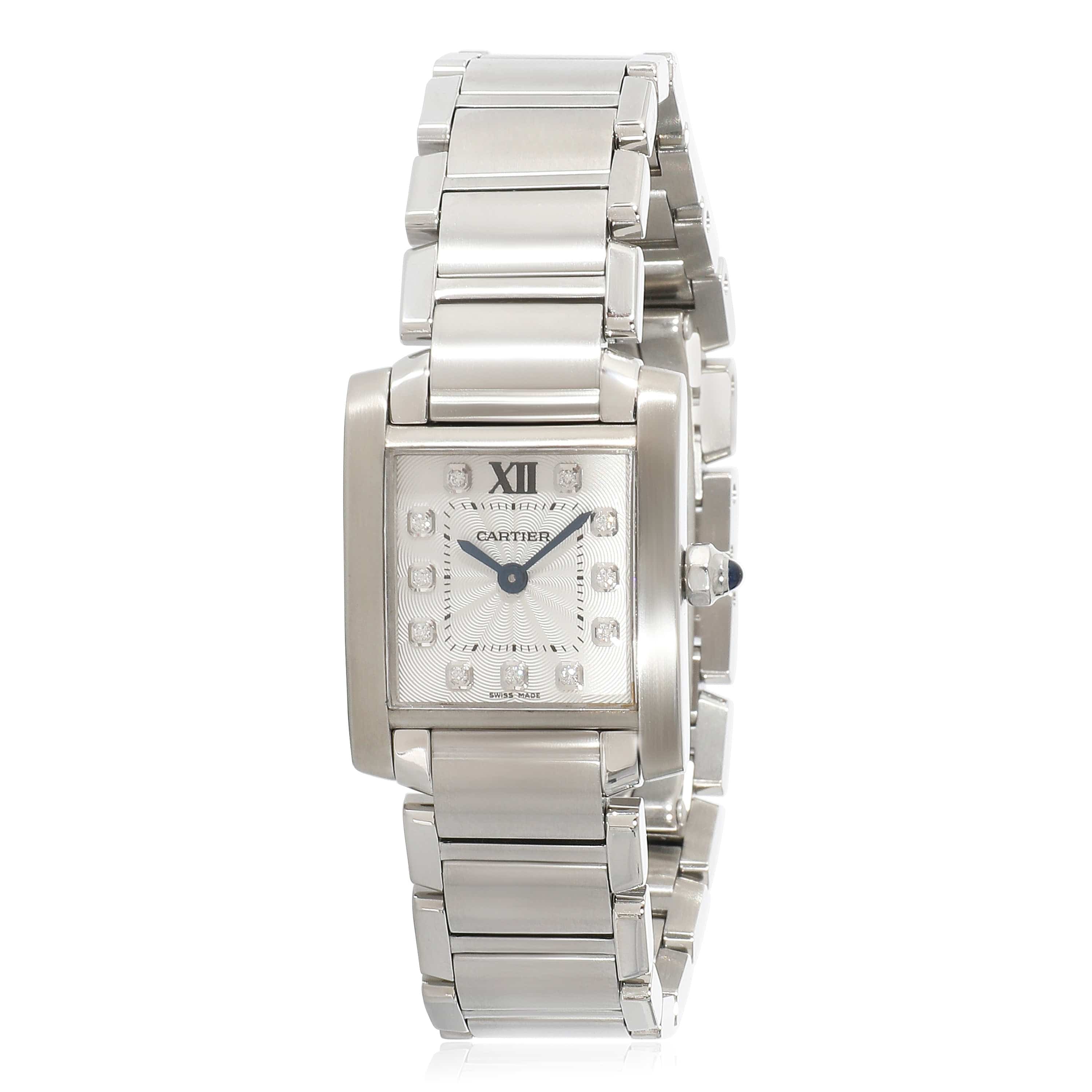 Cartier Cartier Tank Francaise WE110006 Women's Watch in  Stainless Steel