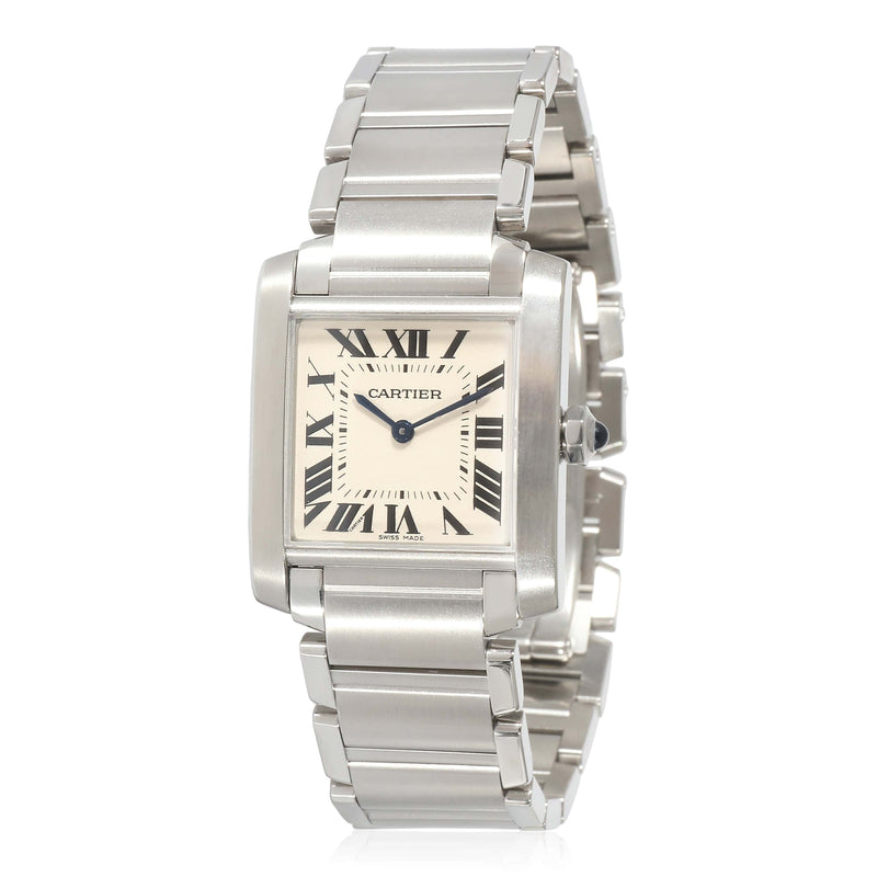 Cartier Tank Francaise WSTA0005 Unisex Watch in Stainless Steel