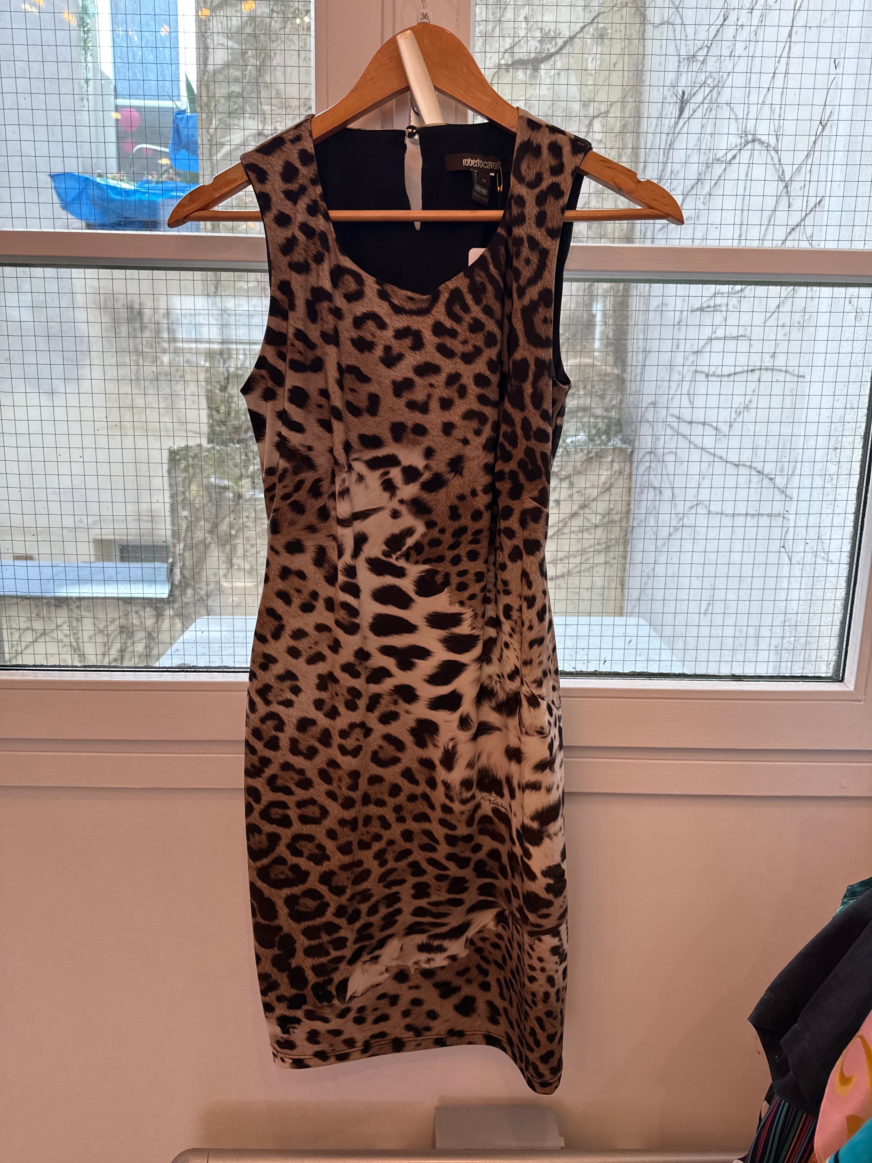 Cavalli Cavalli leopard elastic dress AGC2684