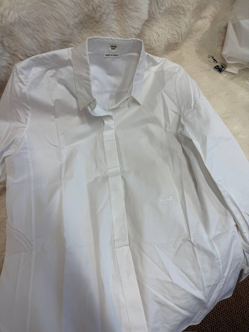 Hermès Shirt Dress - White