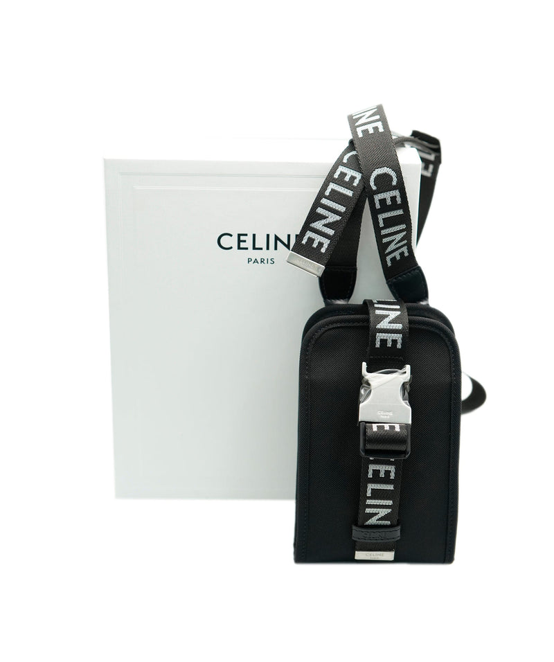 Celine Black Trekking Phone Pouch AJL0172 – LuxuryPromise