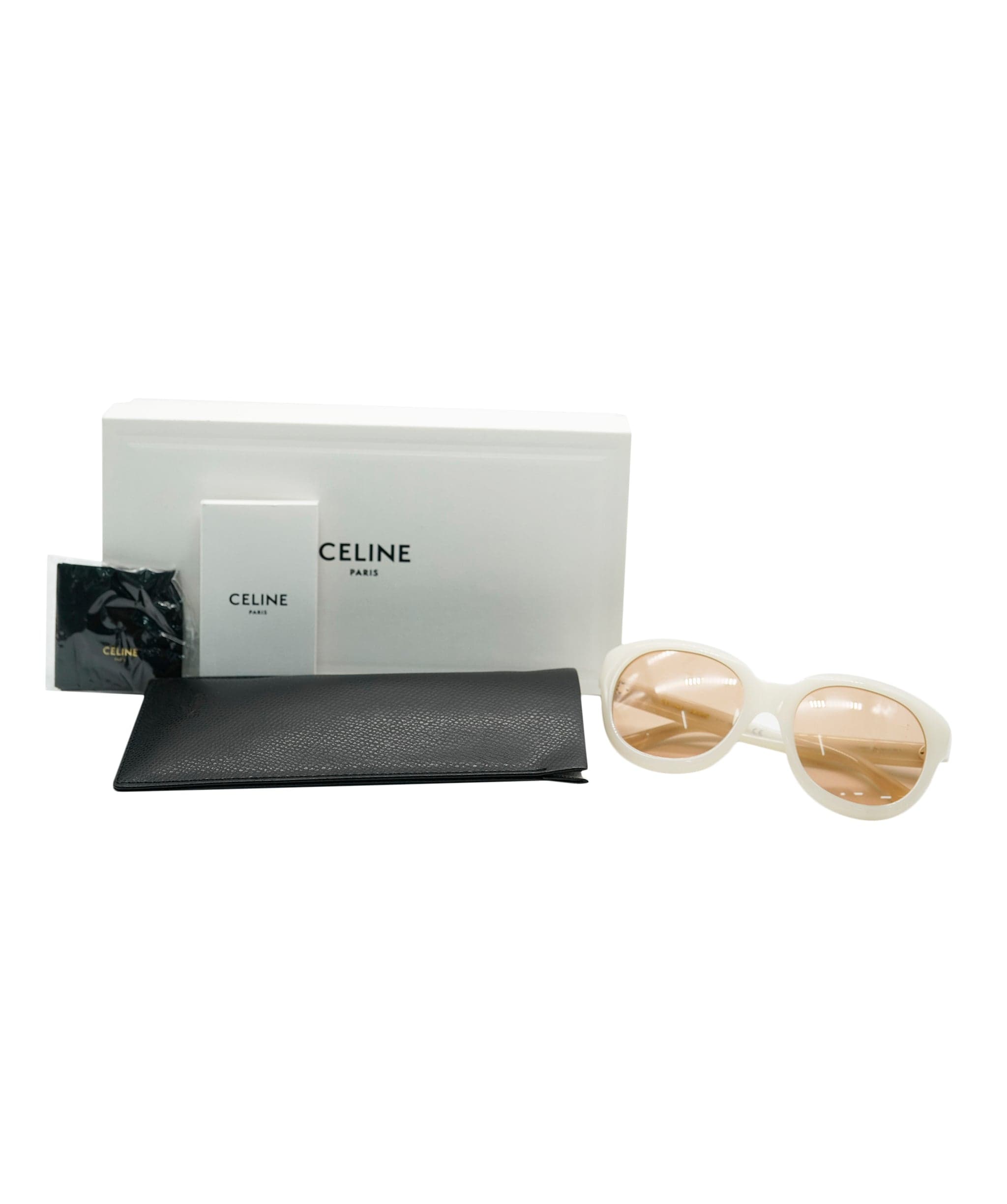 Celine Celine Off White Frame Sunglasses  AVL1288